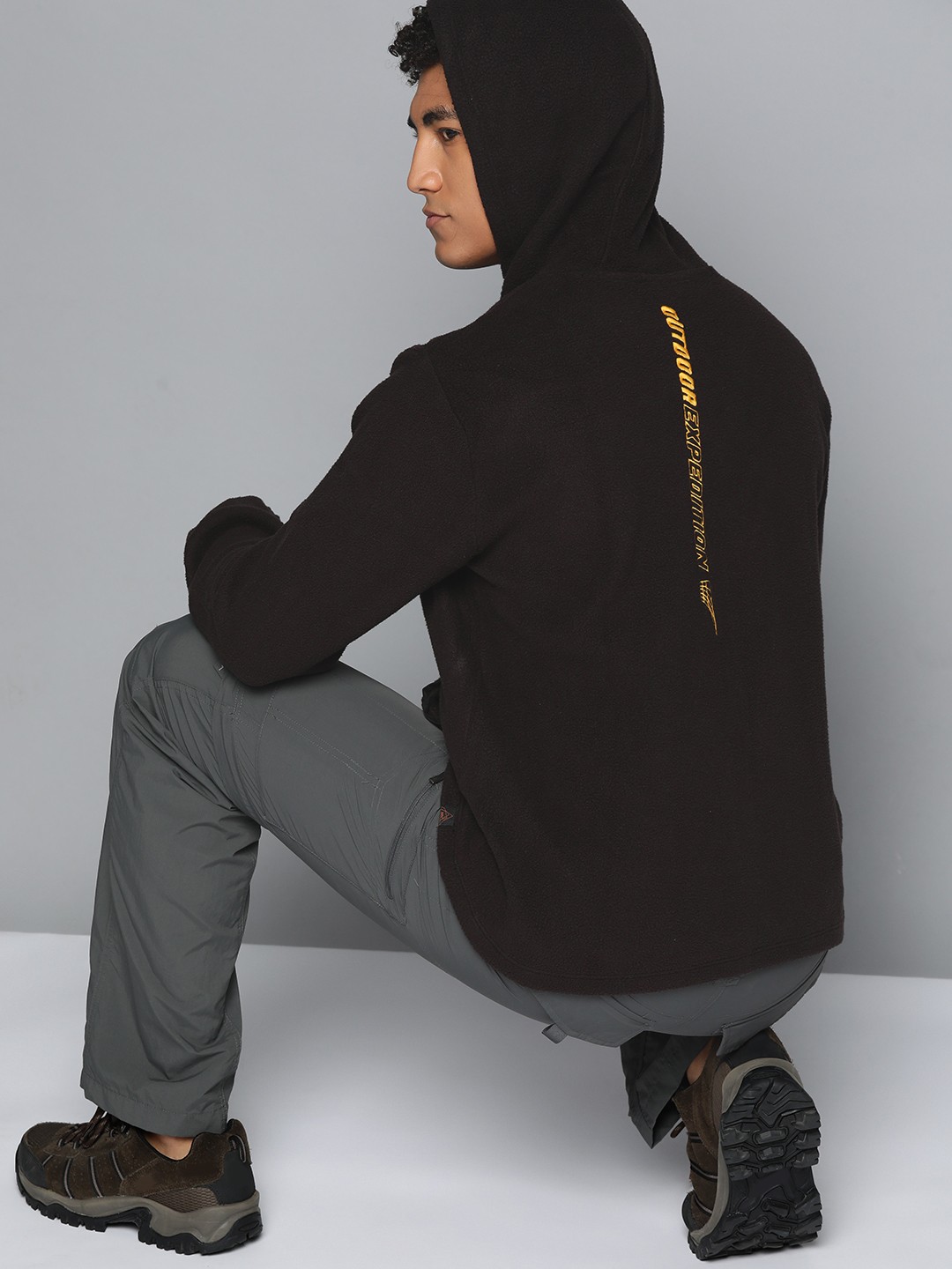 

HRX By Hrithik Roshan Outdoor Men Jet Black Rapid-Dry Typography Sweatshirts