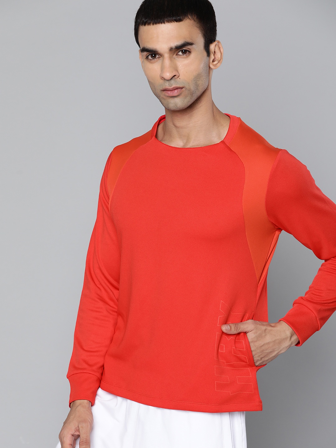 

HRX By Hrithik Roshan Lifestyle Men High risk Red Rapid-Dry Sweatshirts