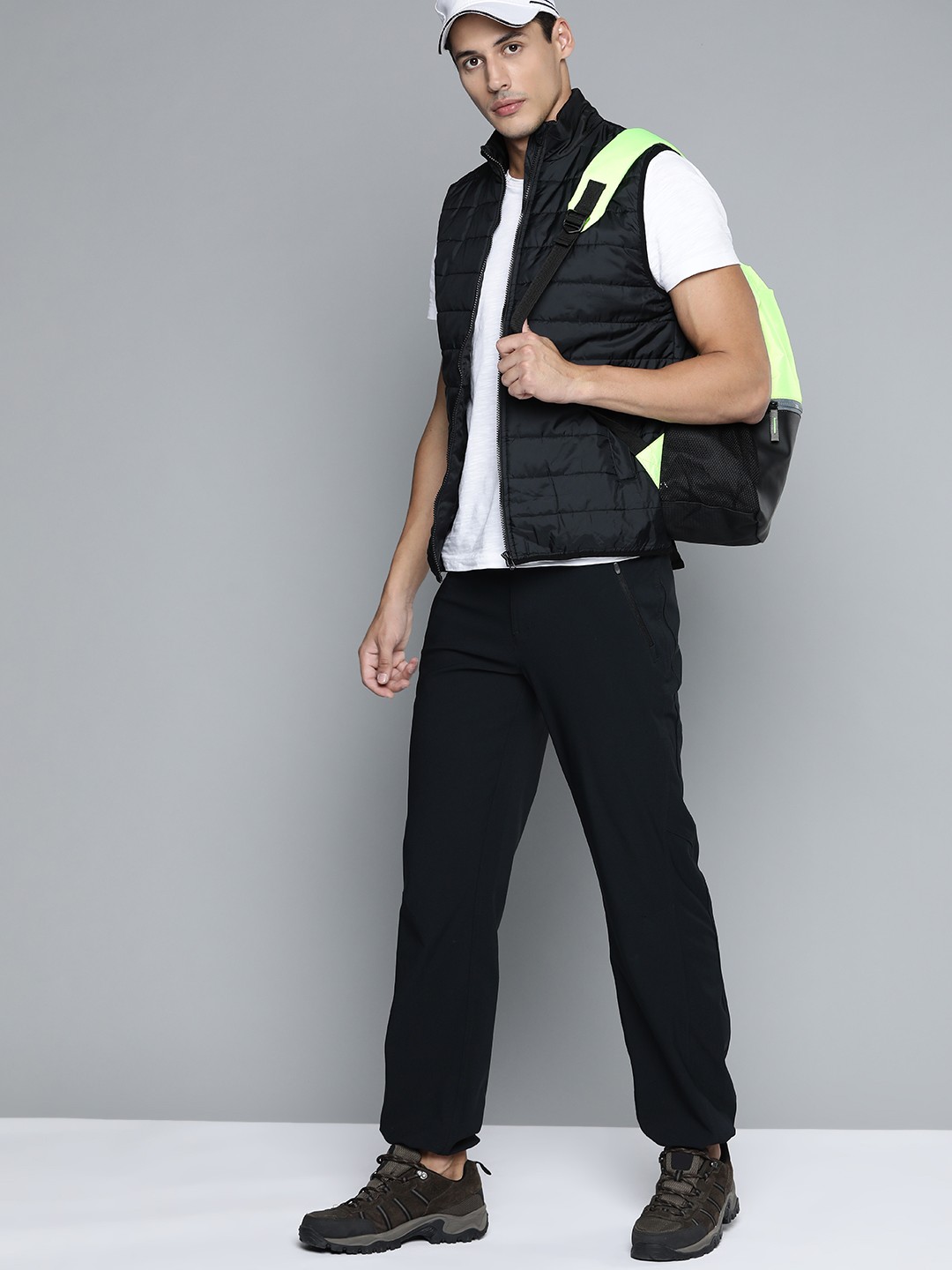 

HRX By Hrithik Roshan Outdoor Men Jet Black Packable Solid Jackets