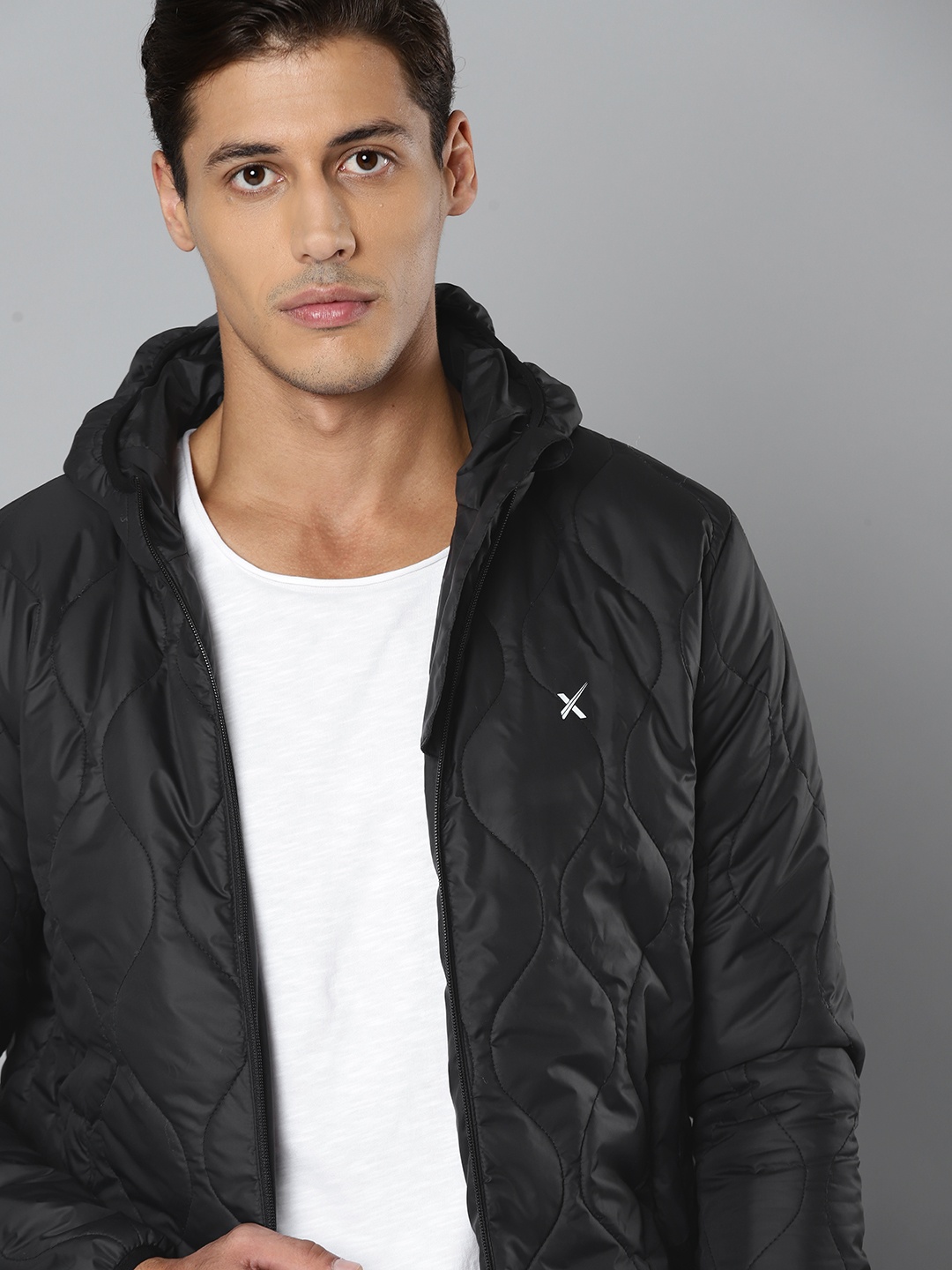 

HRX By Hrithik Roshan Lifestyle Men Jet Black Jackets