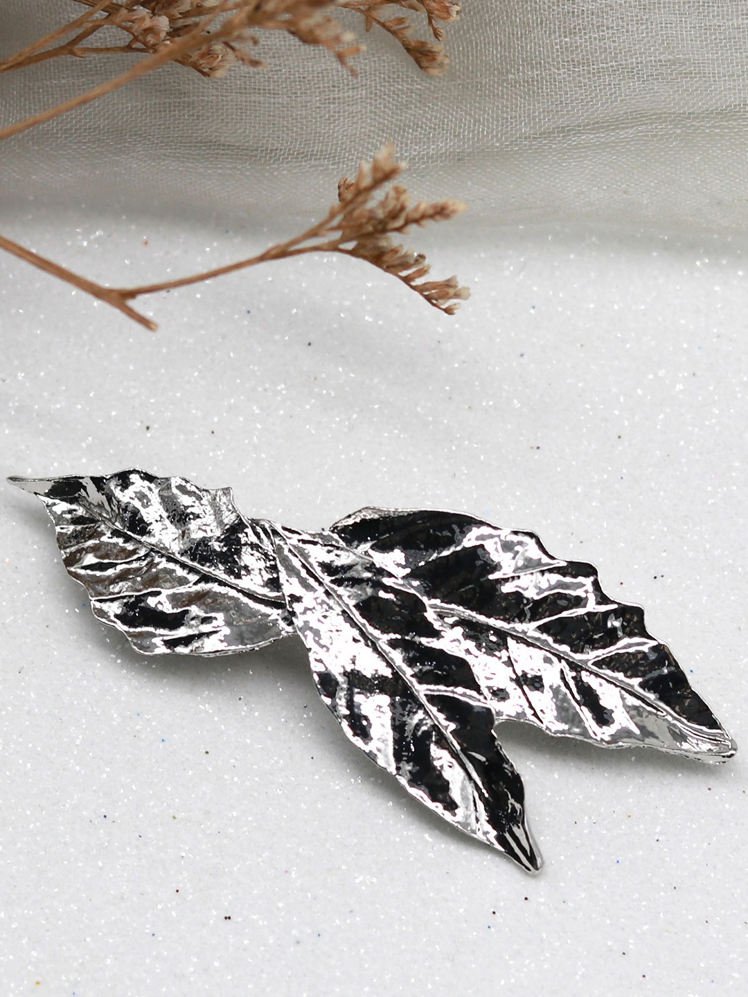 

JOKER & WITCH Silver-Toned French Barrette