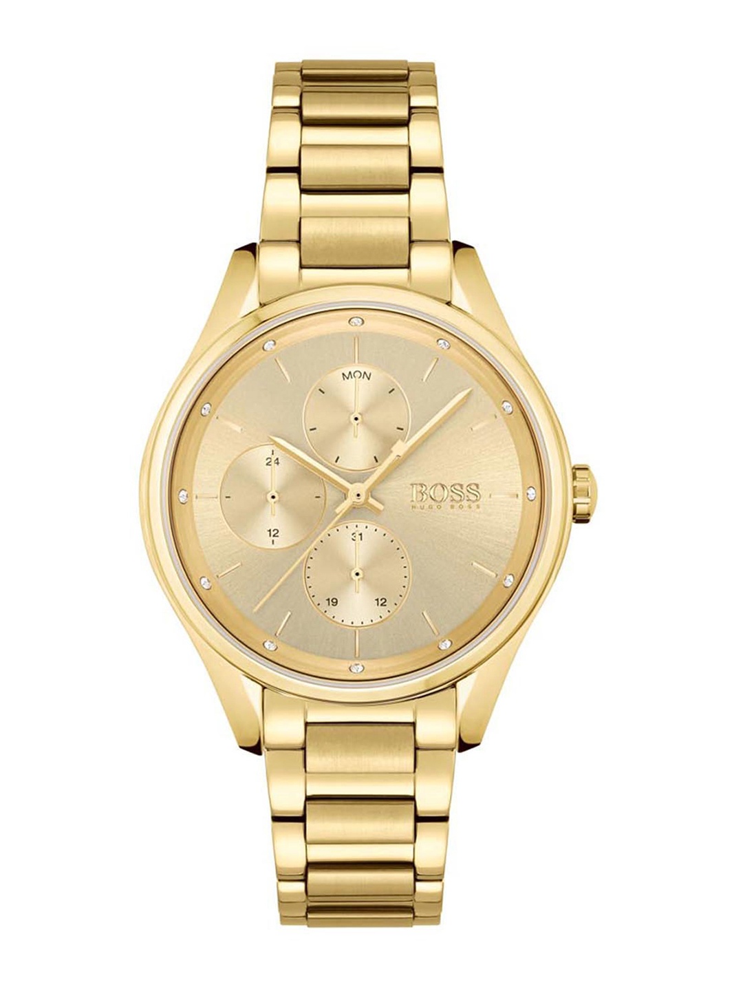 

Hugo Boss Women Gold-Toned Analogue Watch 1502584