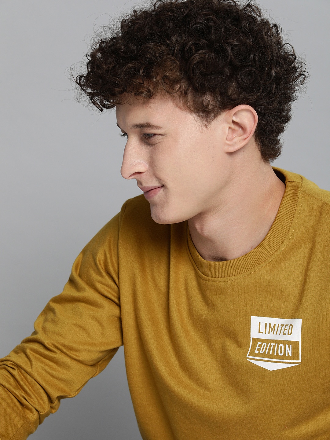 

HERE&NOW Men Brown Sweatshirt