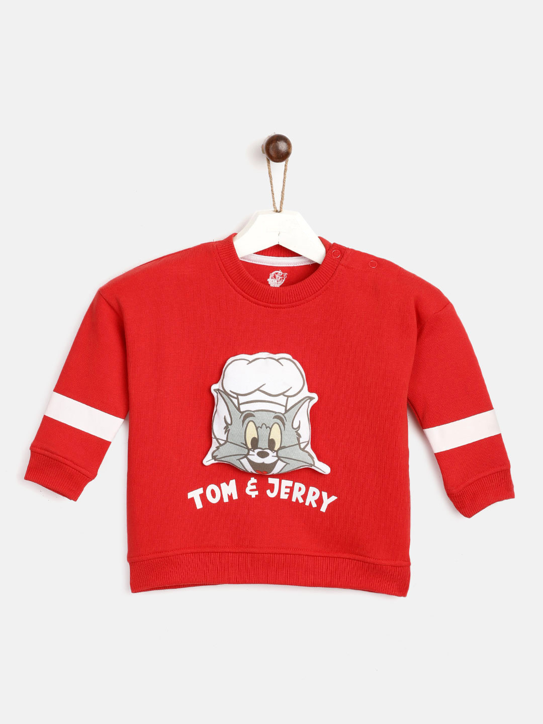 

YK Warner Bros Infant Boys Red Tom & Jerry Print Sweatshirt