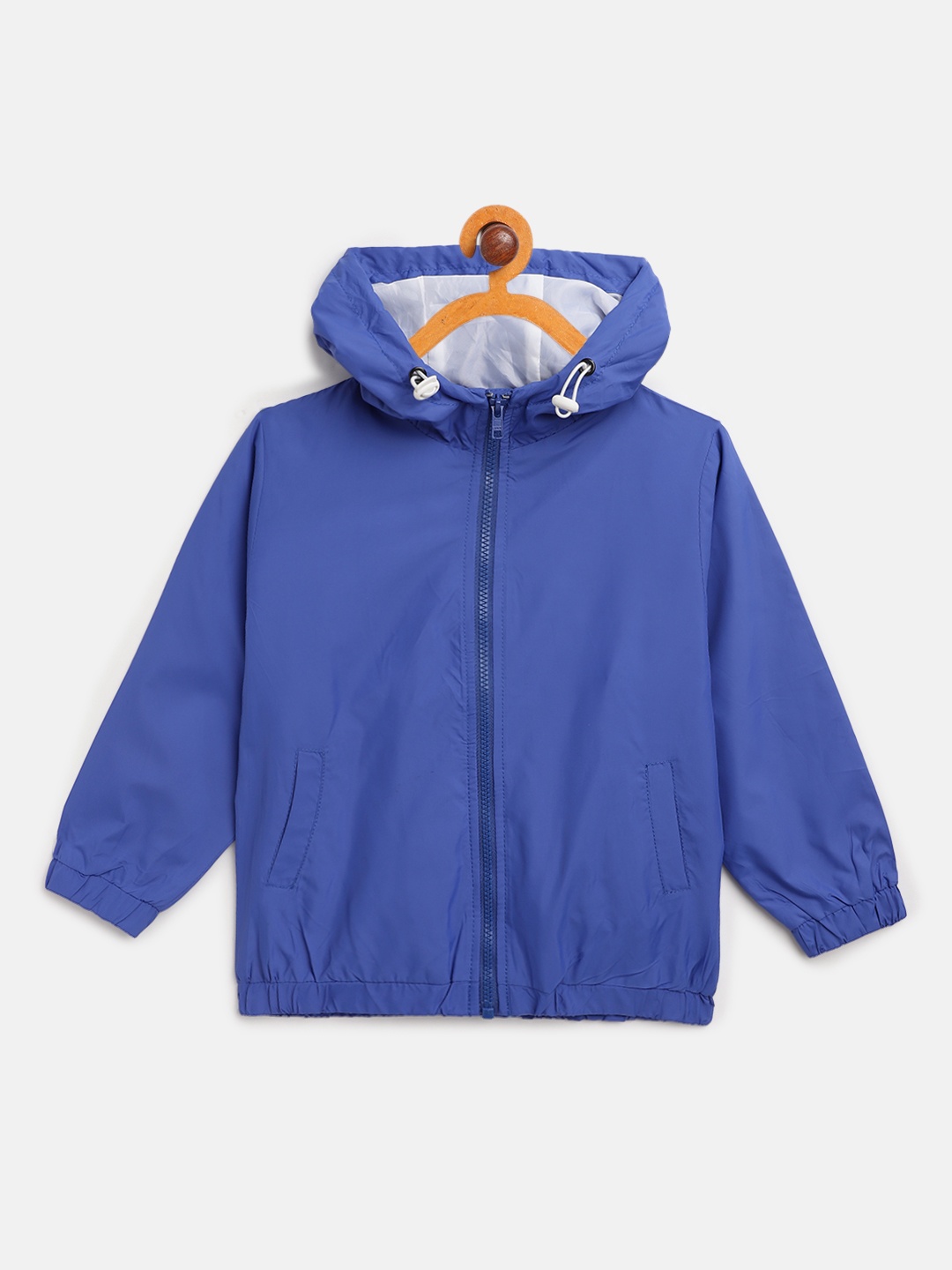

YK Boys Blue Hooded Jacket