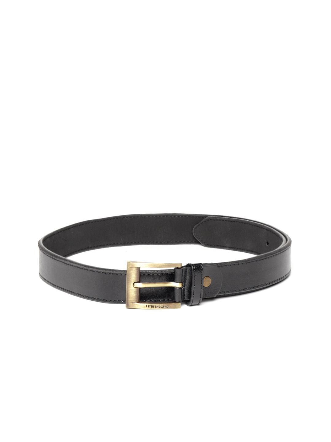 

Peter England Men Black Formal Belt