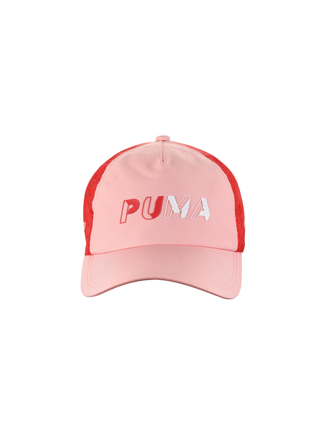 

Puma Women Peach & Red Printed Baseball Cap