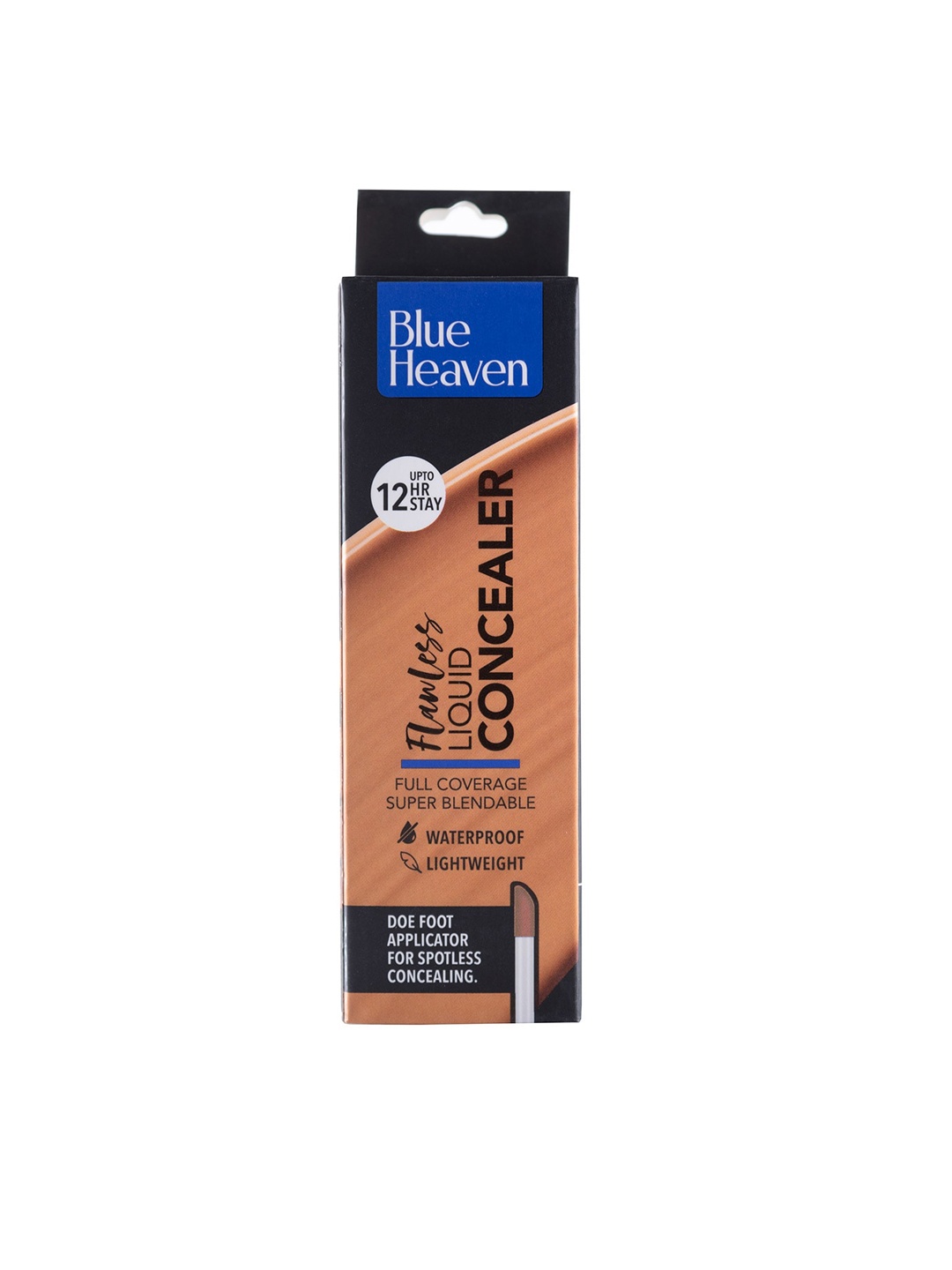 

Blue Heaven Flawless Liquid Concealer - Chocolate, 601, Brown