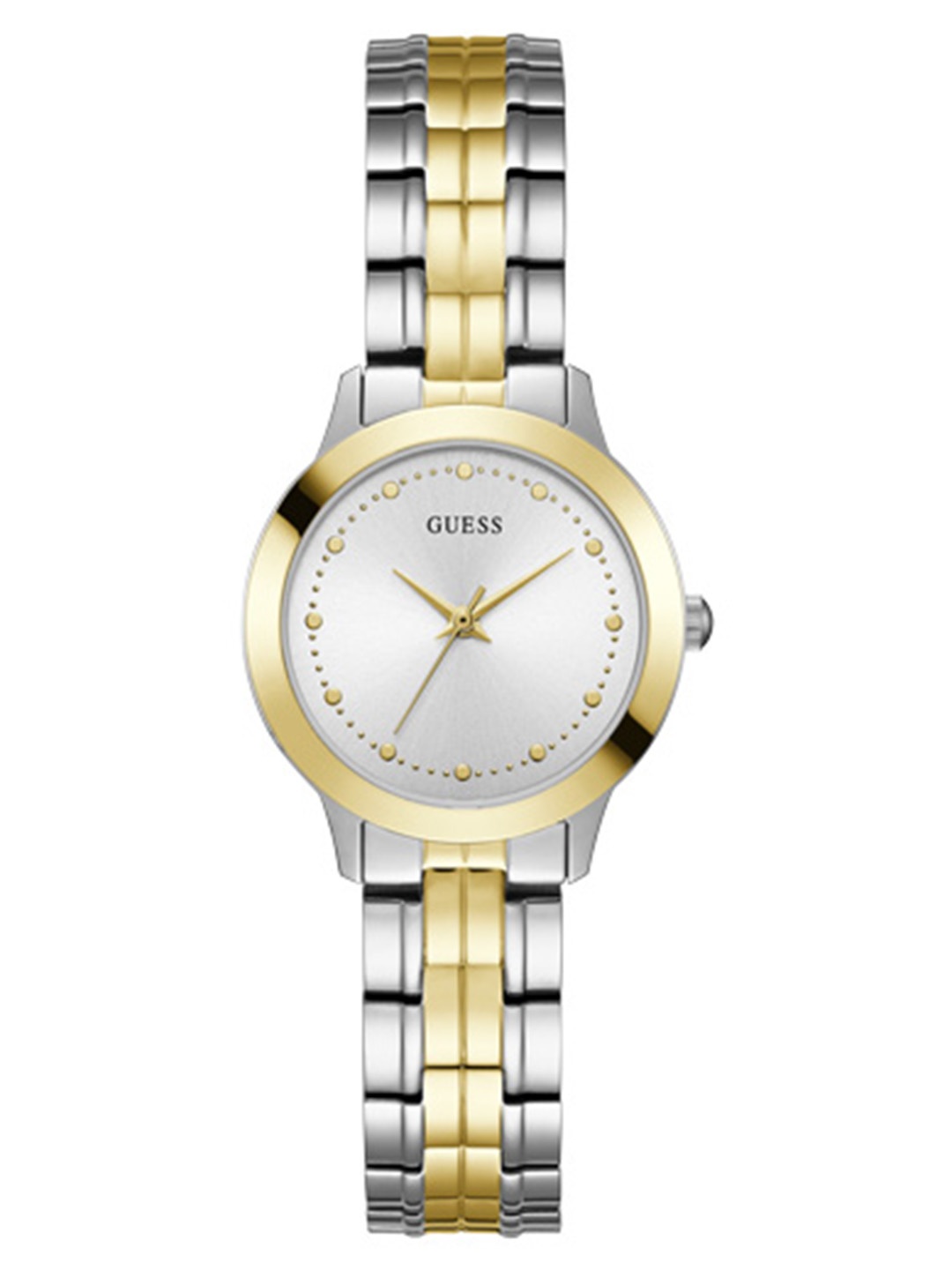 

GUESS Women Silver-Toned Analogue Watch W0989L8