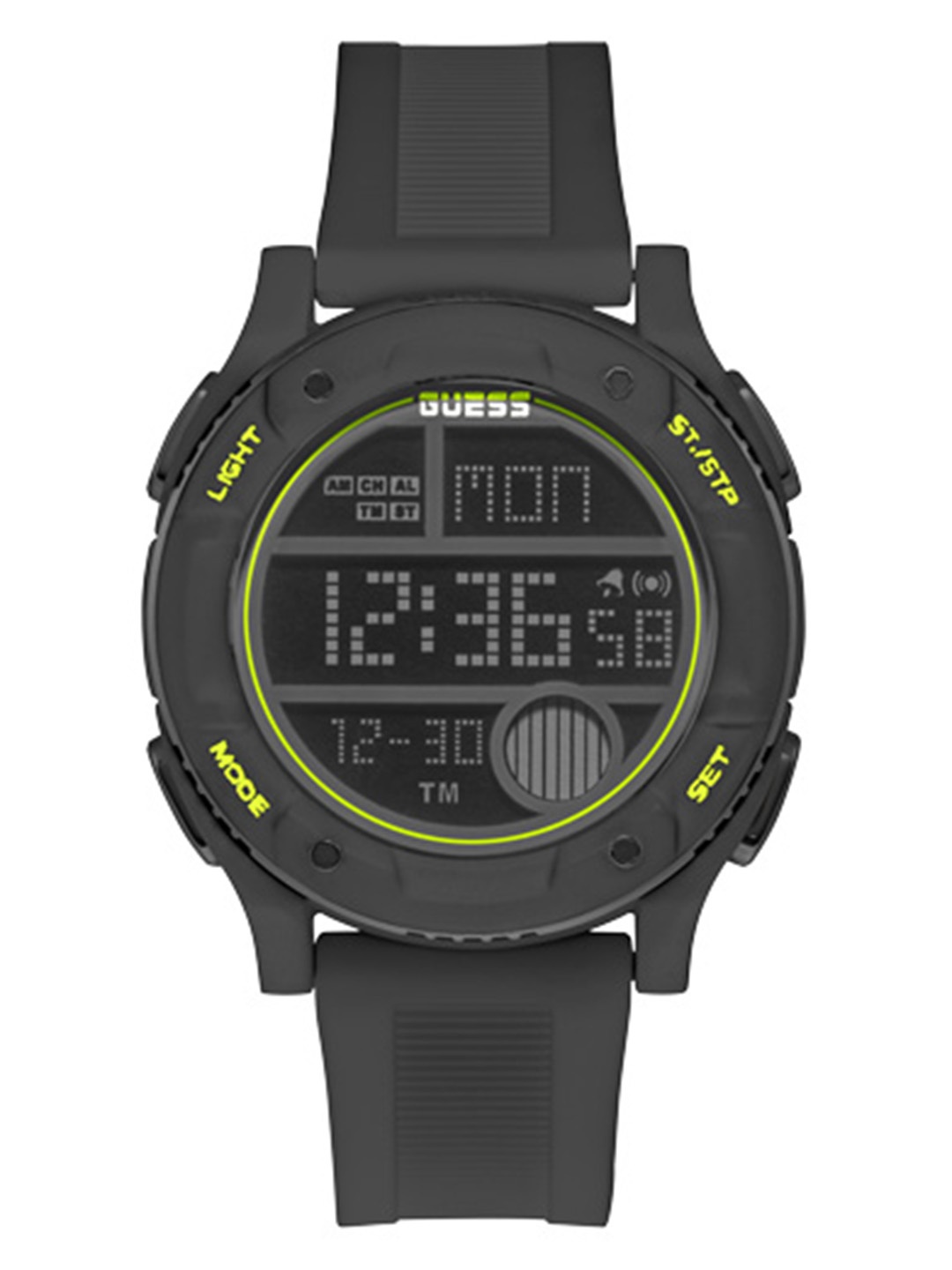 

GUESS Men Charcoal Grey Digital Watch GW0225G3