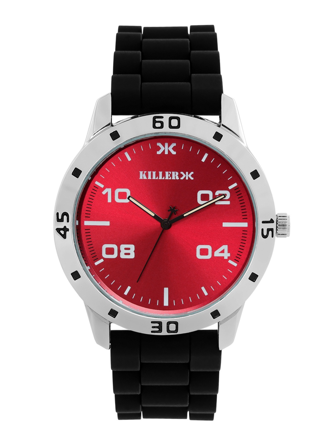 

Killer Men Red Solid Analogue Watch KL-16D