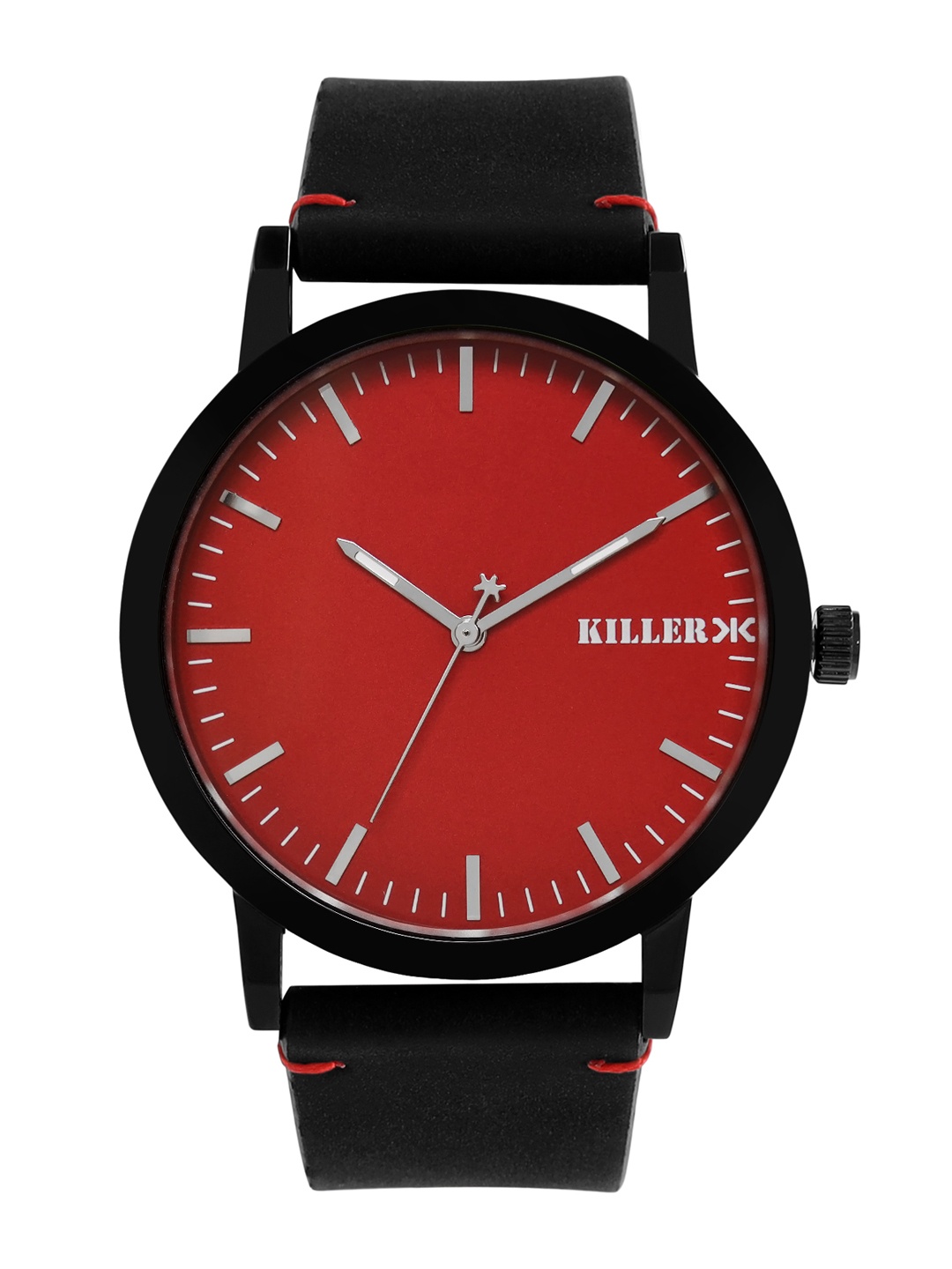 

Killer Men Red Solid Analogue Watch KL-7A