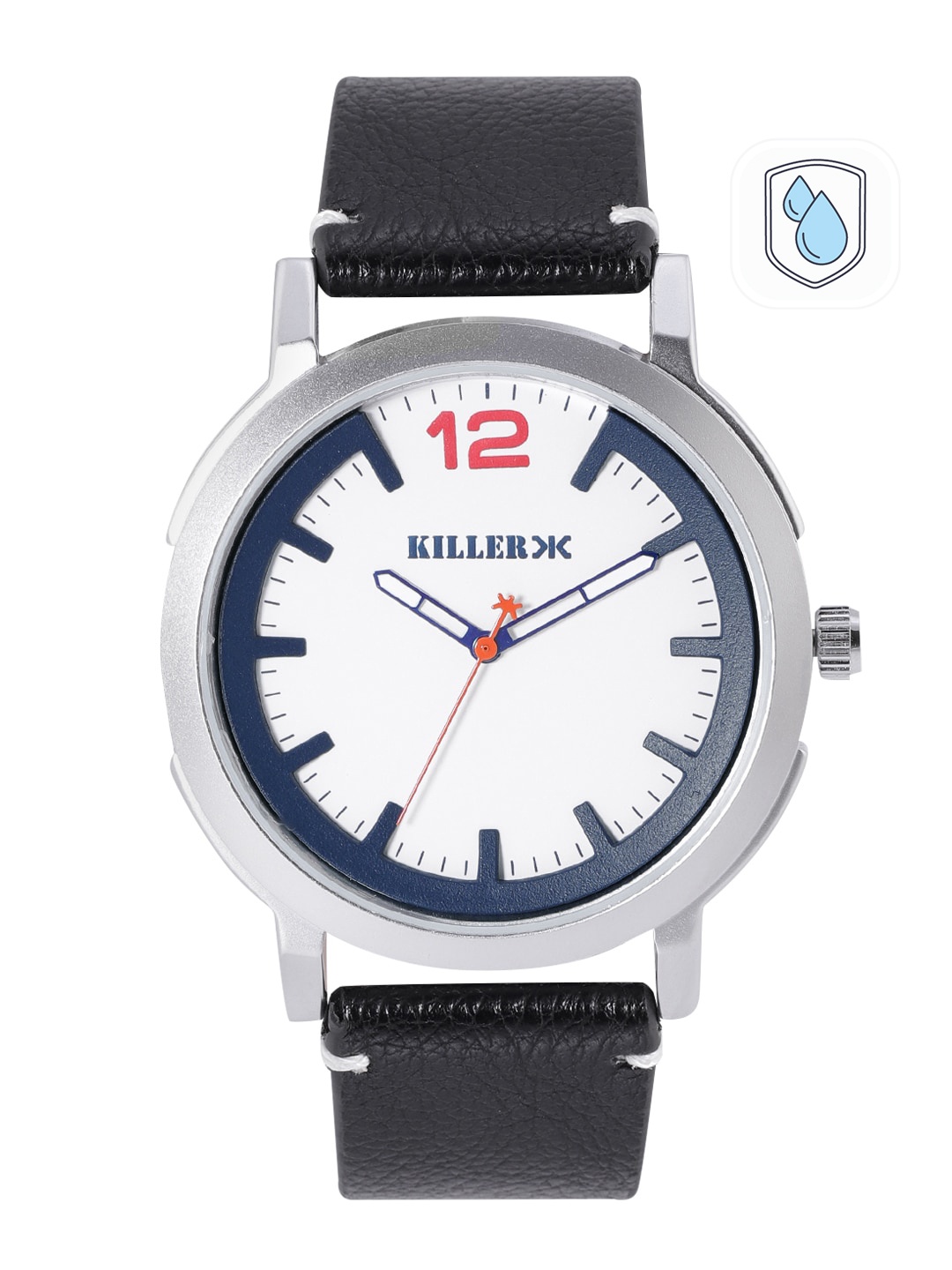 

Killer Men Analogue Watch KL-27A, White