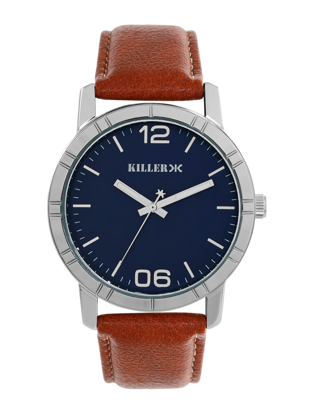 

Killer Men Navy Solid Analogue Watch KL-12A, Navy blue