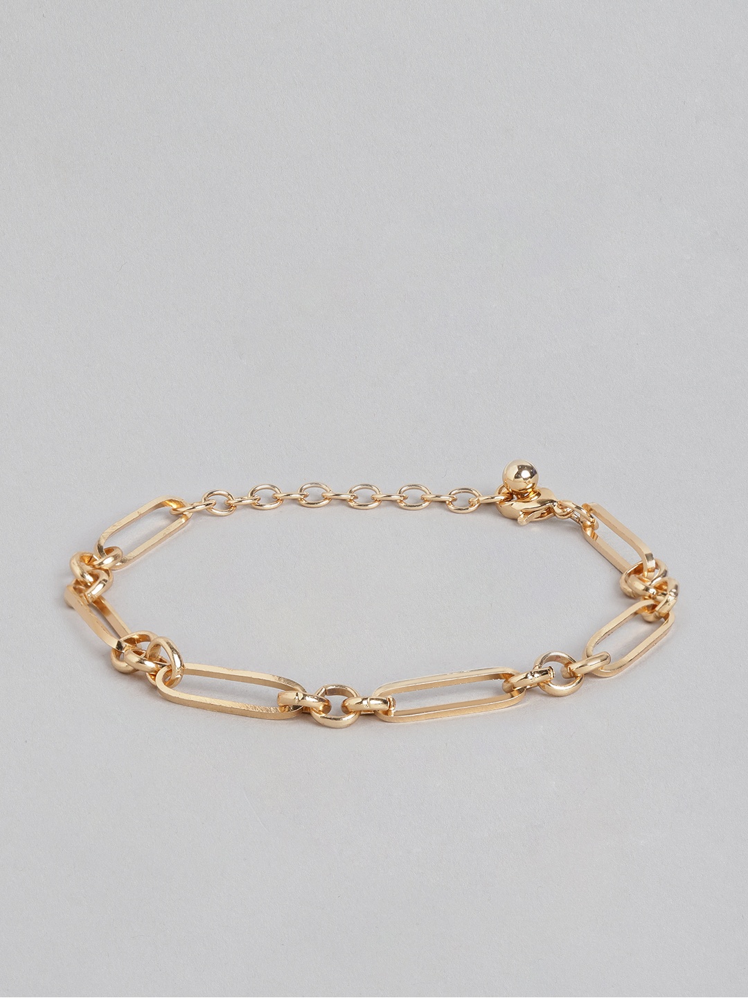 

DressBerry Women Gold-Toned Handcrafted Link Bracelet