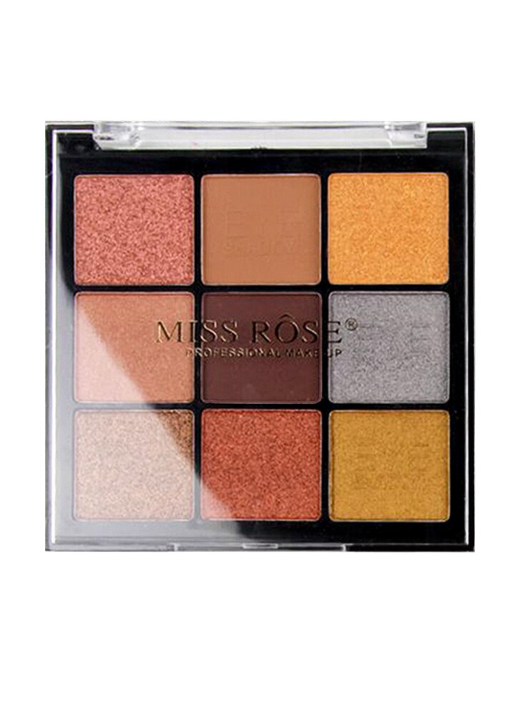

MISS ROSE 9 Color Matte & Shimmer Nude Eyeshadow Palette, Multi