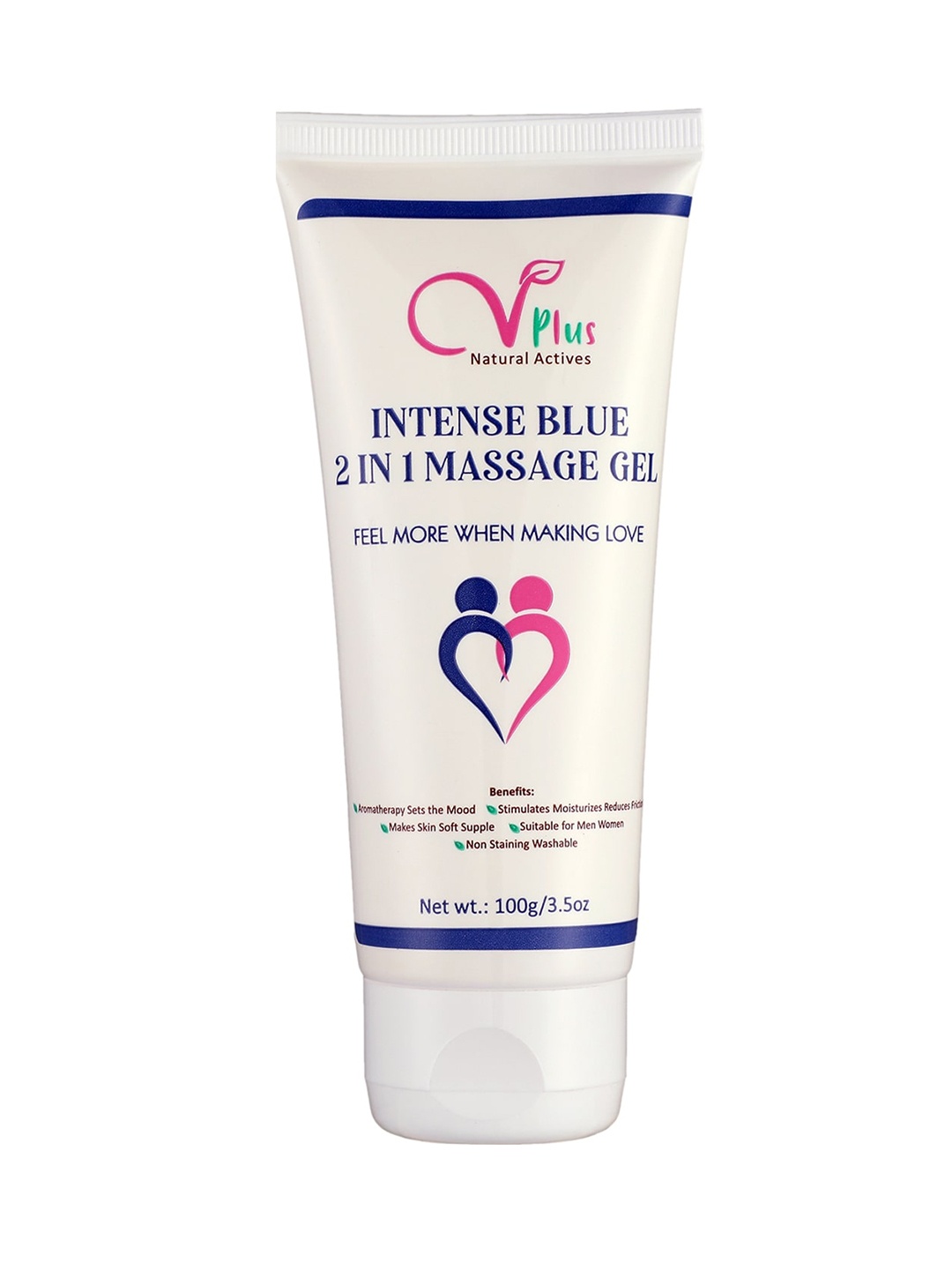 

Vigini Plus Natural Actives Intense Blue 2 In1 Aromatherapy Lubricant Massage Gel 100g