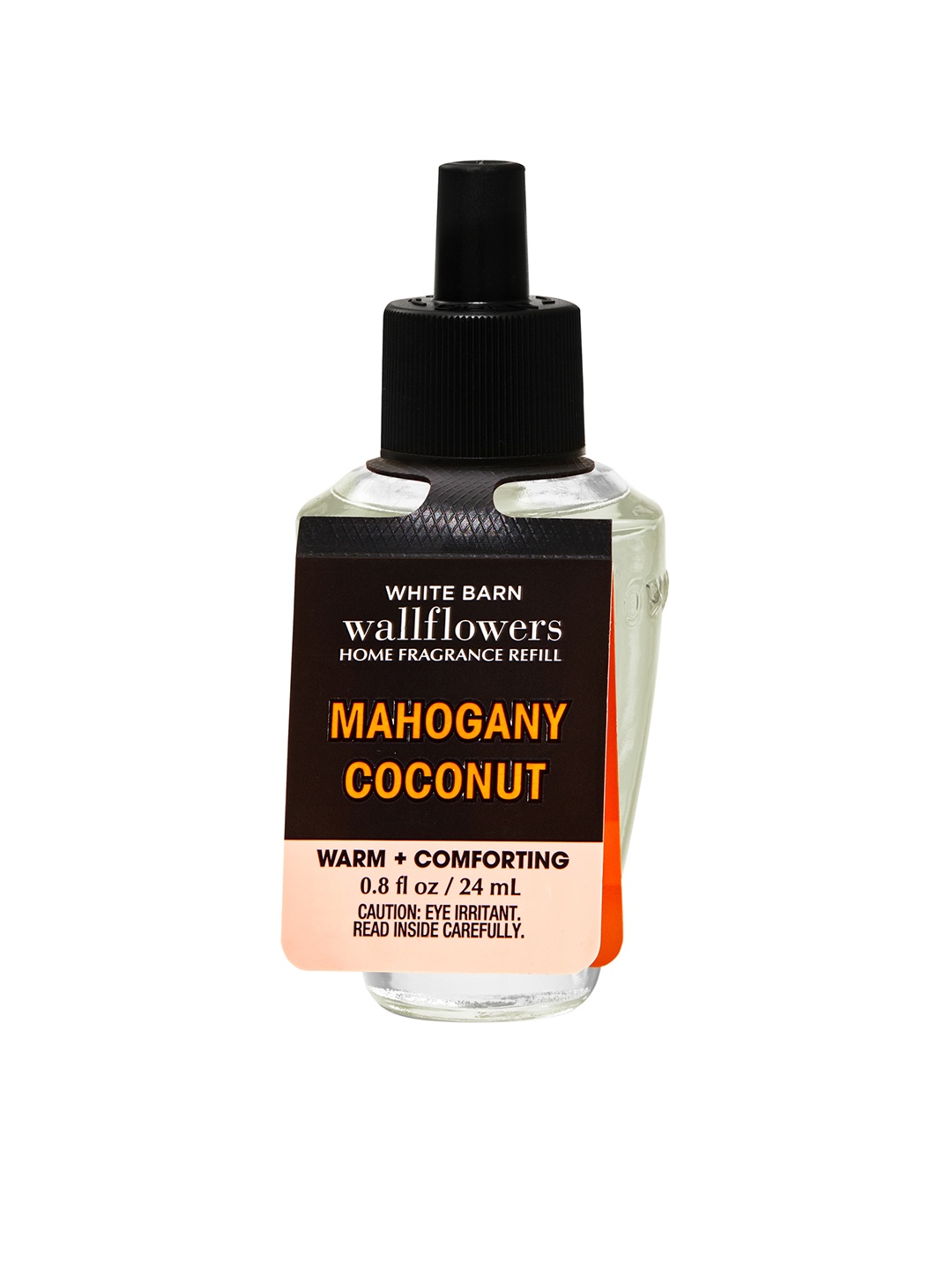 

Bath & Body Works Mahogany Coconut Wallflowers Fragrance Refill 24 ml, Transparent