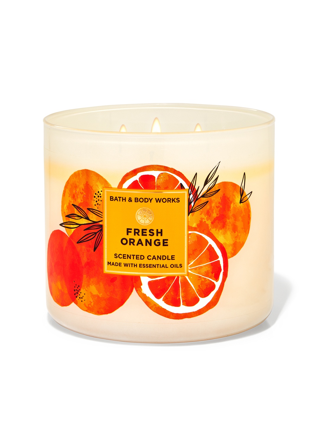 

Bath & Body Works Fresh Orange 3-Wick Scented Candle 411 g