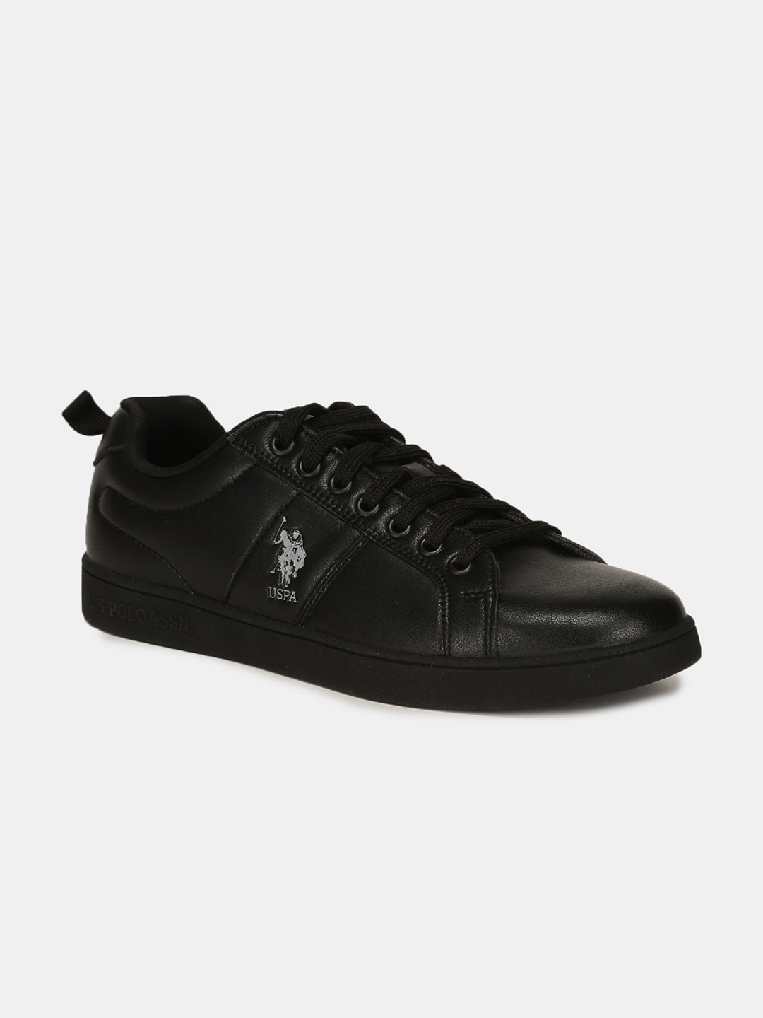 

U S Polo Assn Men Black Sneakers