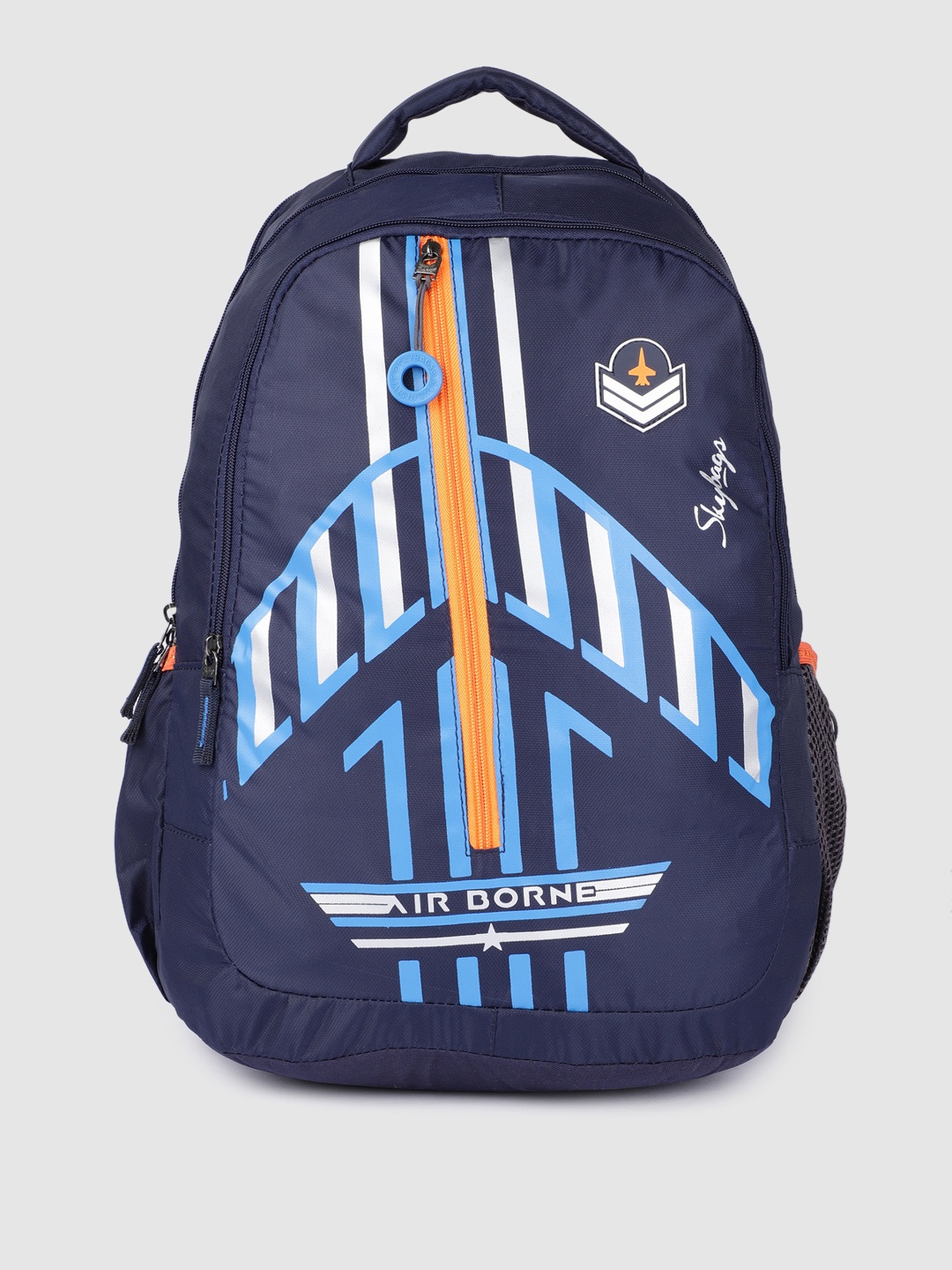 

Skybags Unisex Kids Blue Graphic Backpack