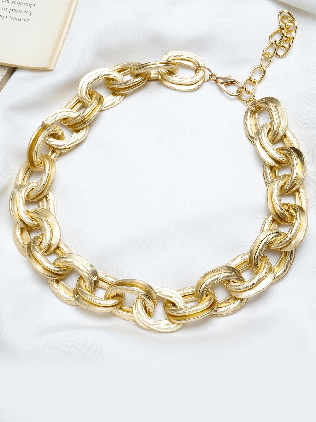 

JOKER & WITCH Gold-Toned Mercy Chain Link Necklace