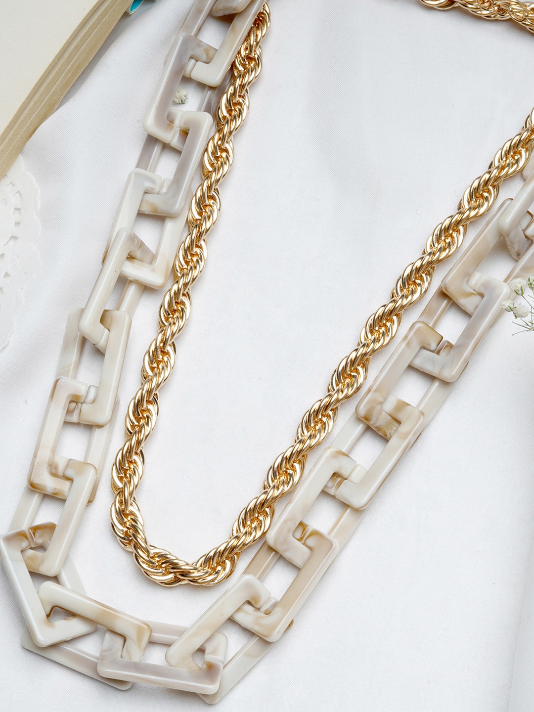 

JOKER & WITCH Gold-Toned Twisted Alloy Choker Necklace