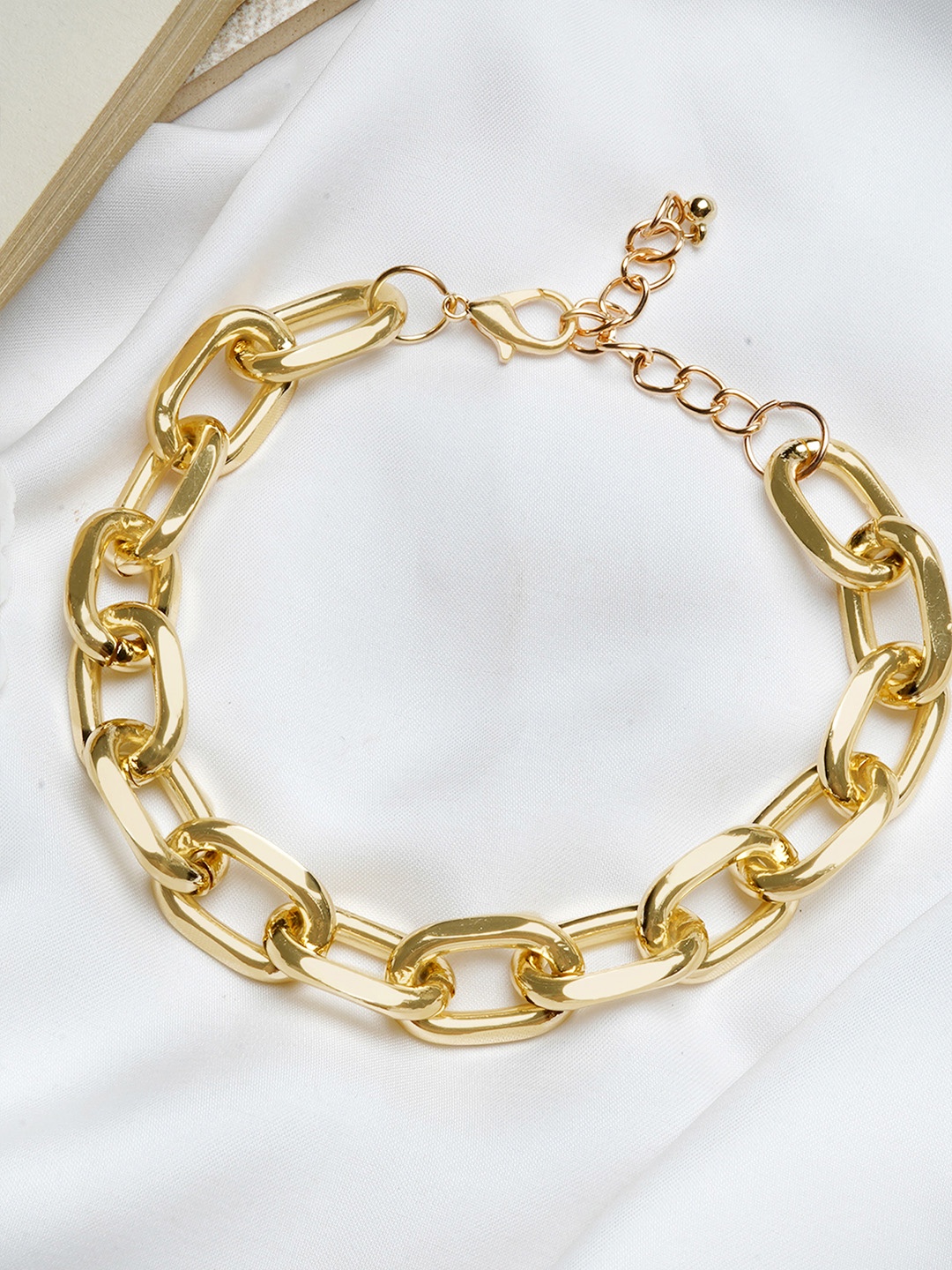 

JOKER & WITCH Gold-Coloured Chain Link Anklet