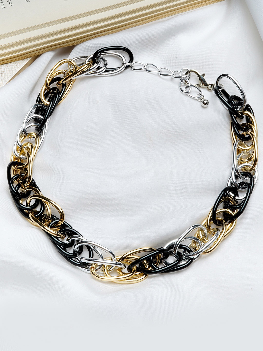 

JOKER & WITCH Black Alloy Choker Necklace