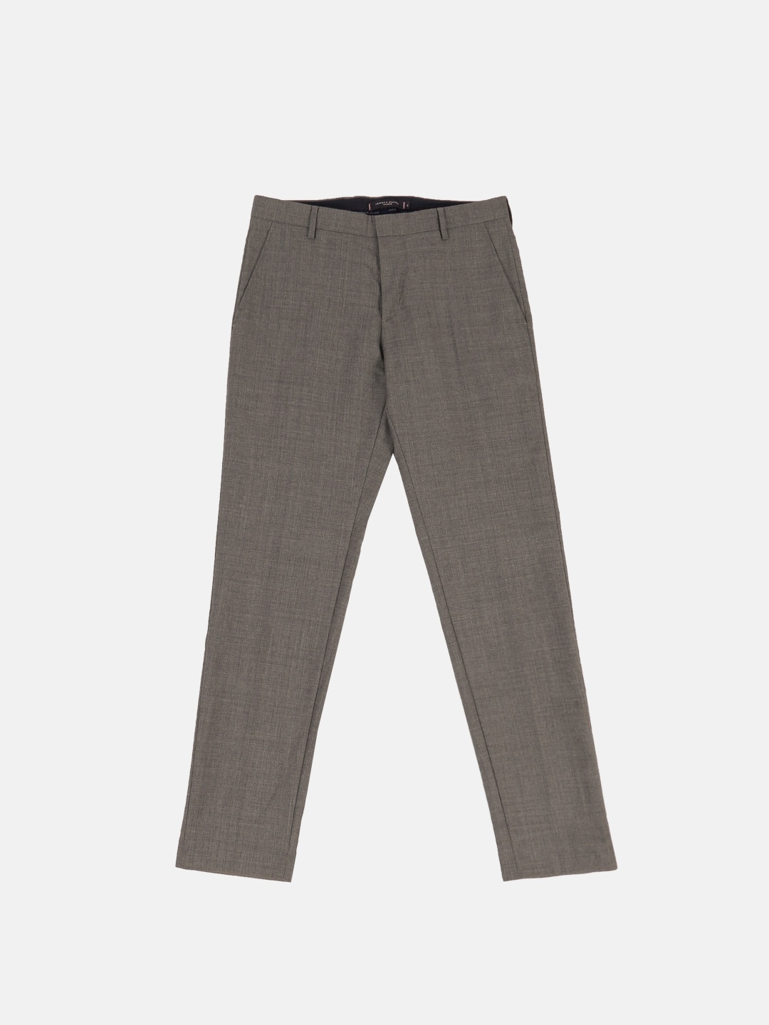 

Tommy Hilfiger Men Brown Woolen Regular Trousers