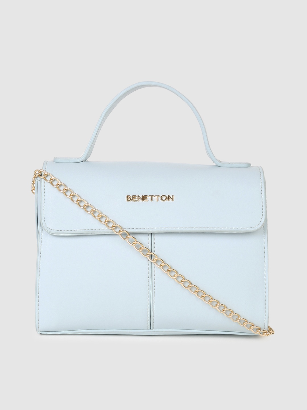 

United Colors of Benetton Blue Satchel