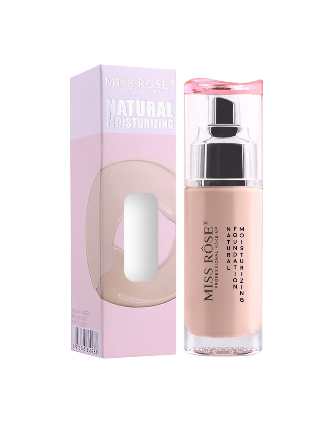 

MISS ROSE Professional Make-up Liquid Foundation #IVORY6 50 gm, Cream