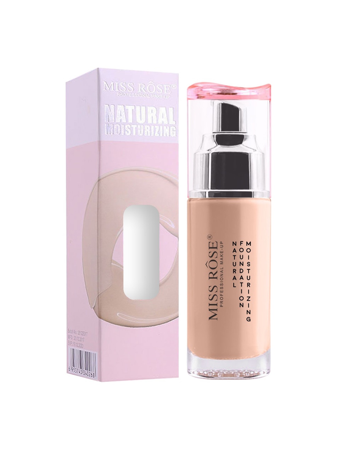 

MISS ROSE Professional Make-Up Liquid Foundation 05 #BEIGE 50 g, Beige