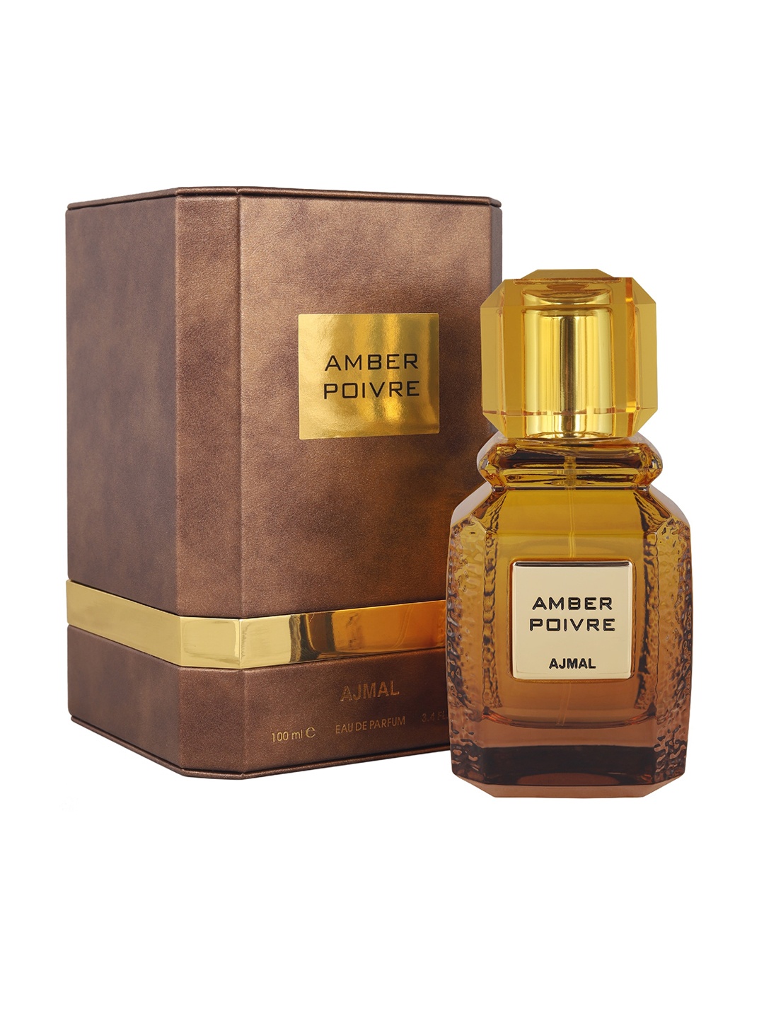 

Ajmal Unisex Amber Poivre Eau De Parfum Perfume - Made in Dubai 100ml, Brown