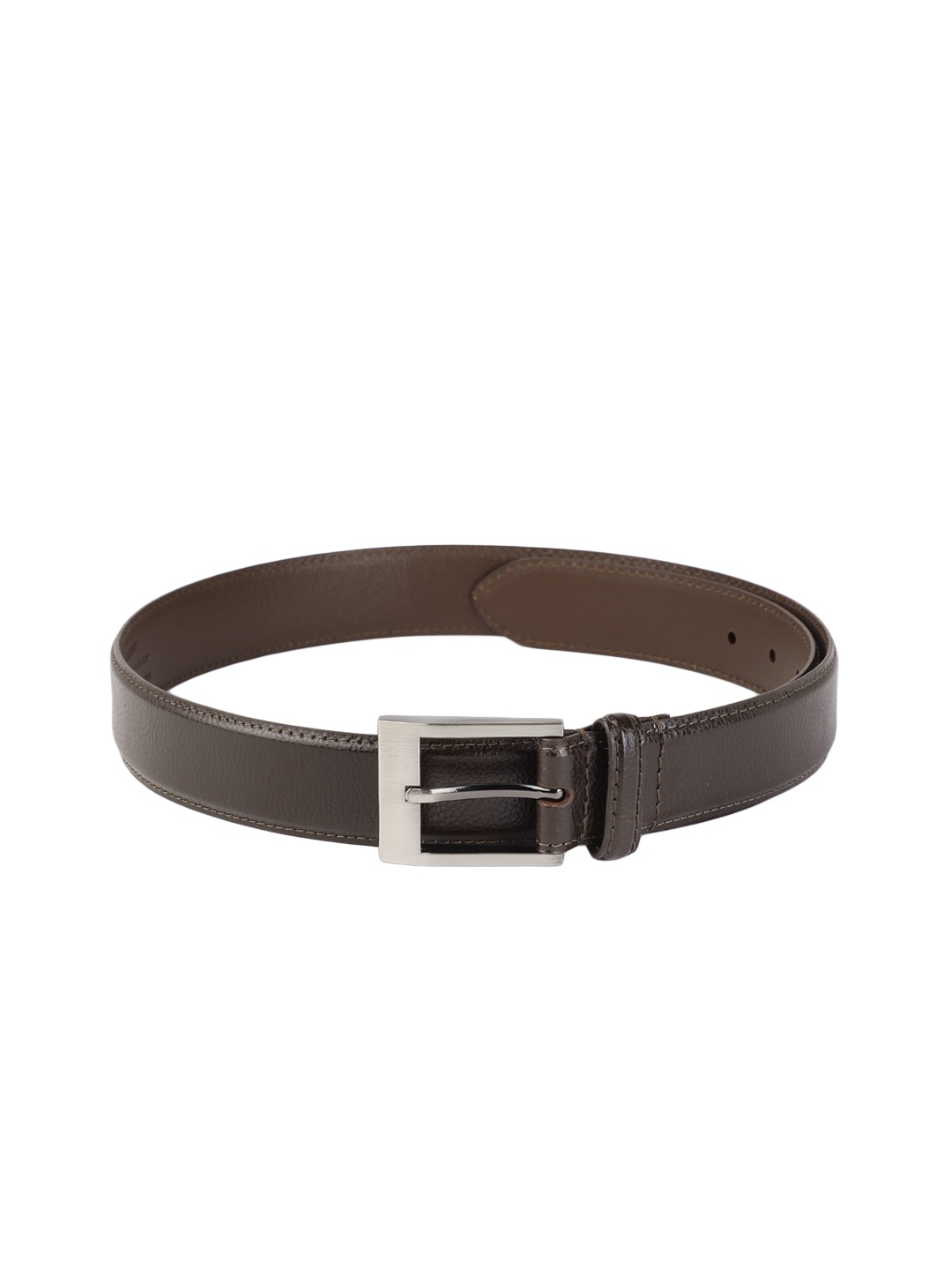 

Allen Solly Men Brown Textured Leather Formal Belt