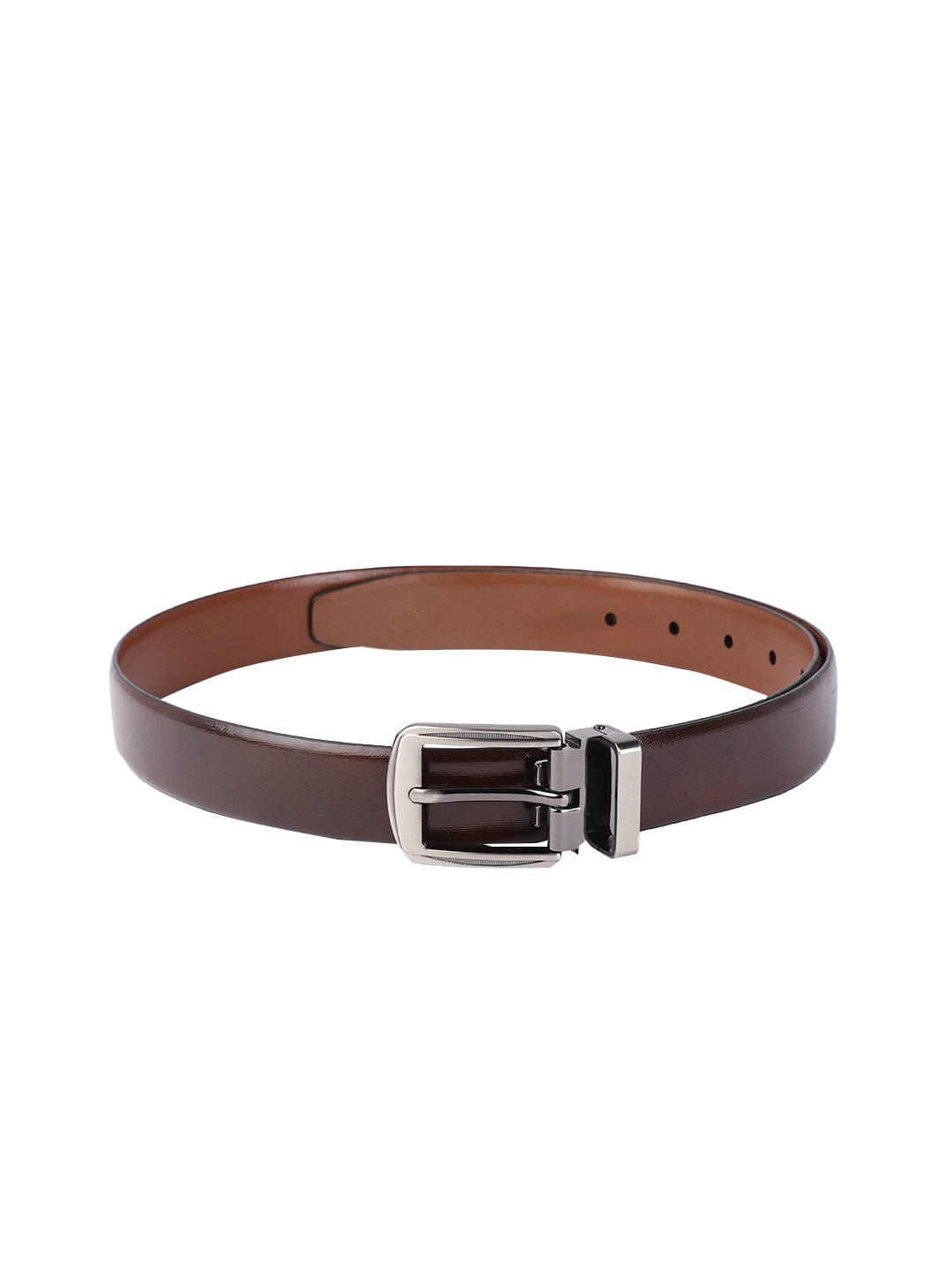 

Allen Solly Men Brown Leather Reversible Formal Belt