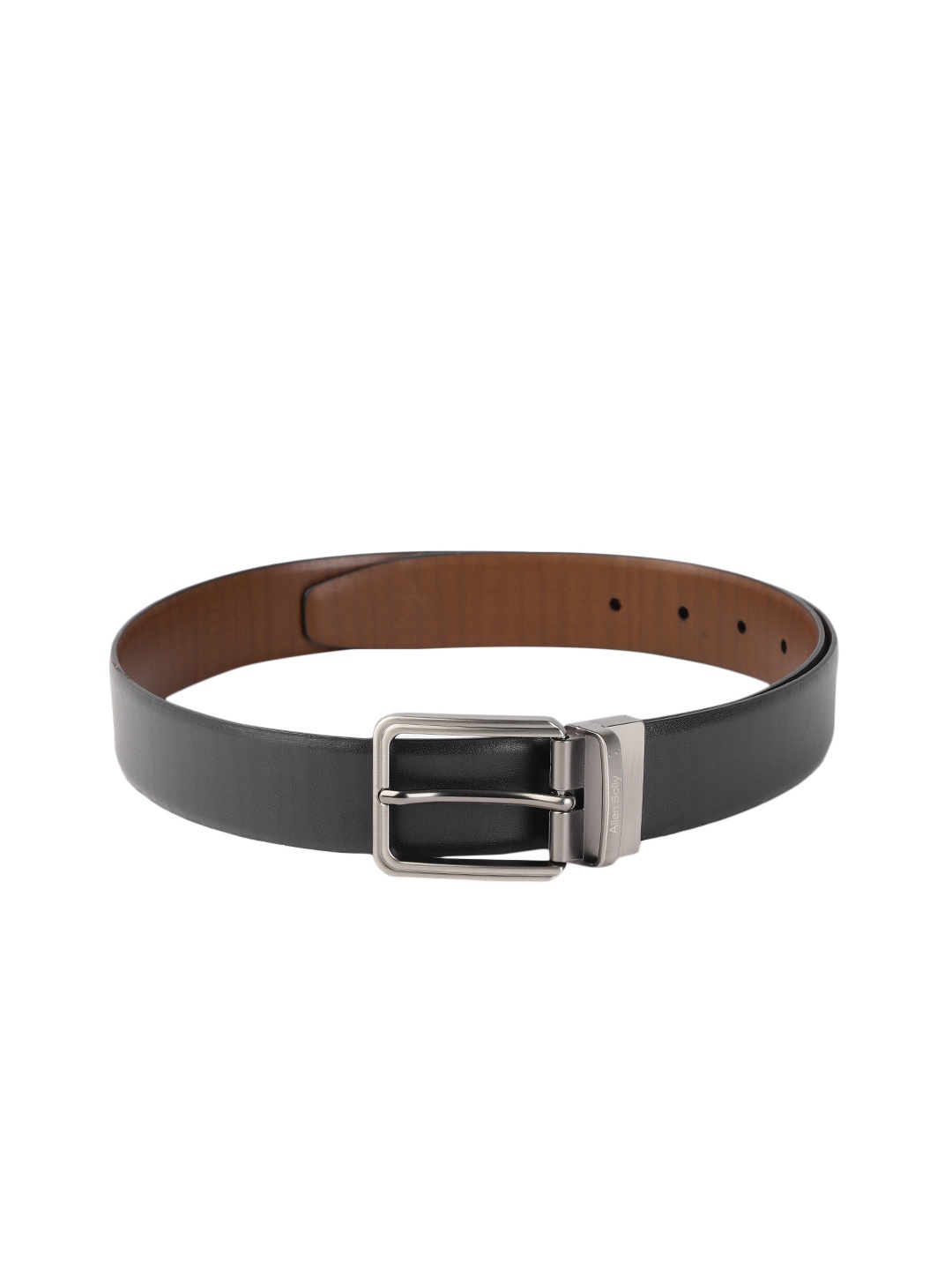 

Allen Solly Men Black & Brown Reversible Leather Belt