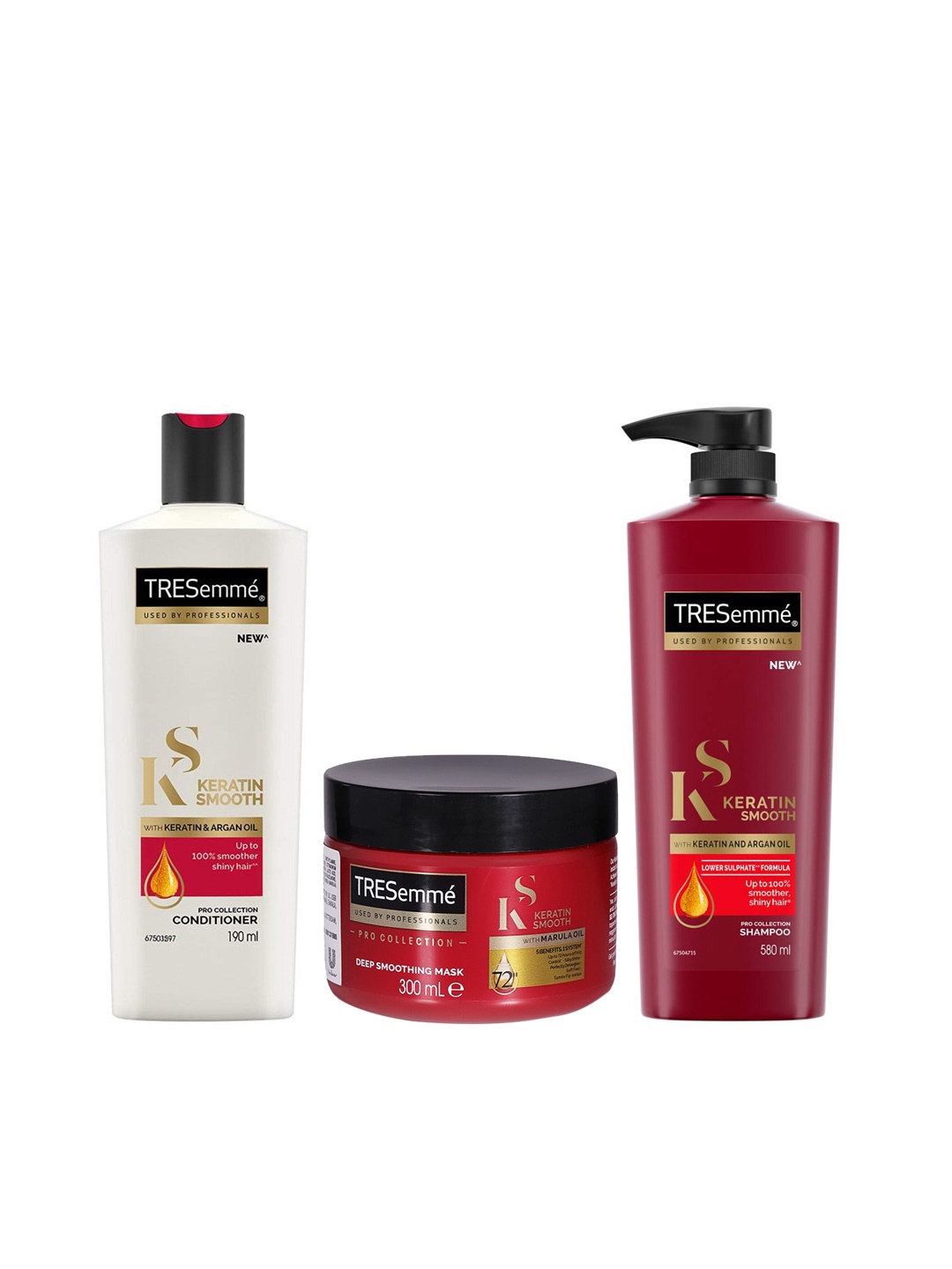 

TRESemme Women Set of Shampoo, Mask & Conditioner, Red