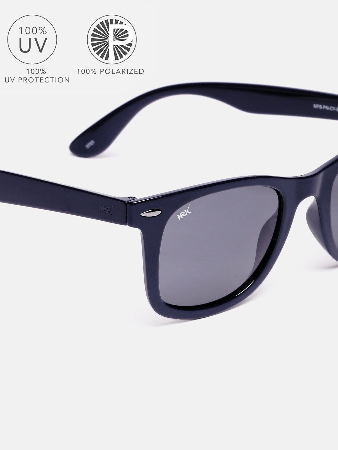 

HRX by Hrithik Roshan Unisex Blue Polarised & UV Protect Square Sunglasses MFB-PN-CY-58183