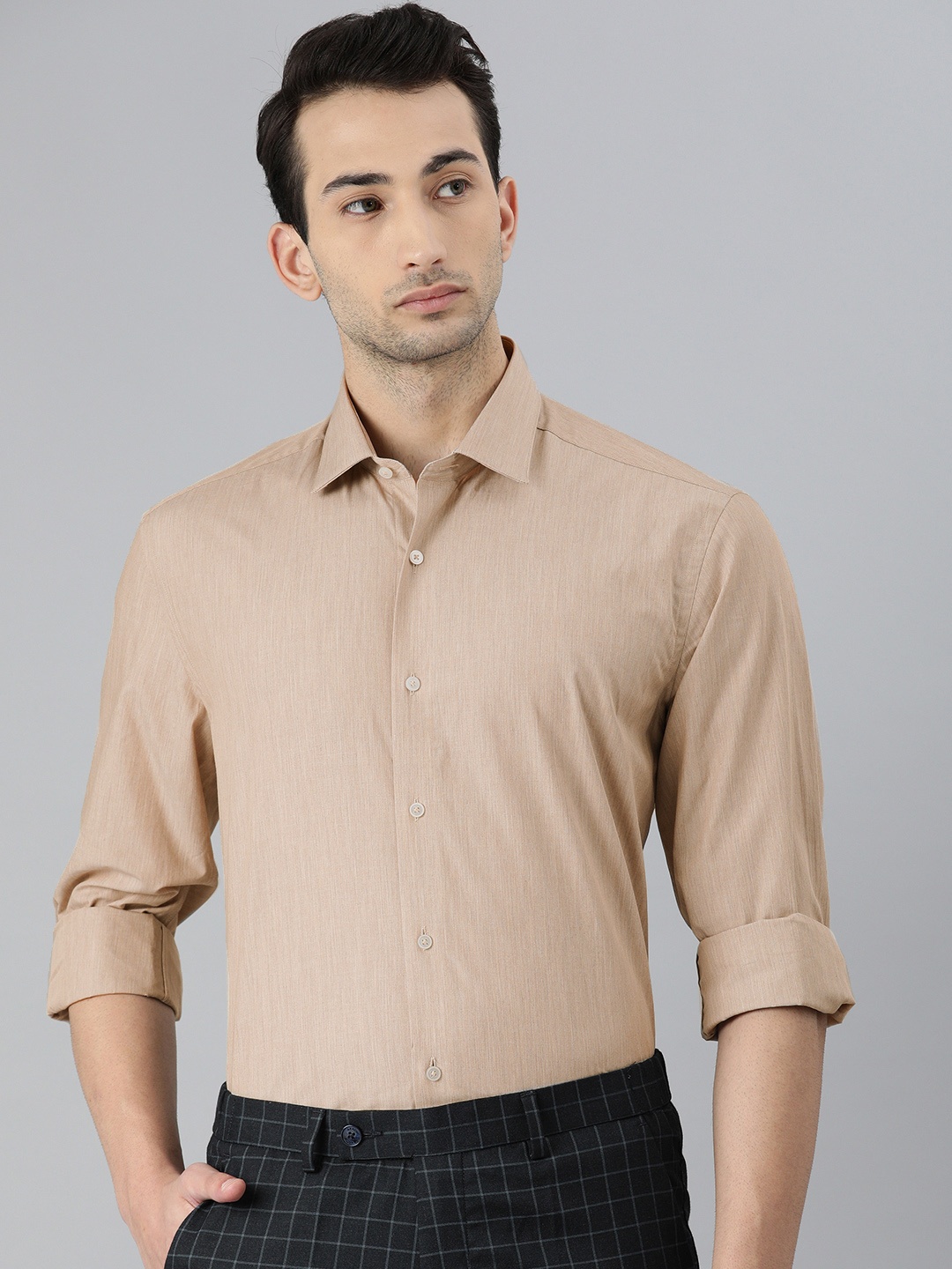 

Arrow New York Men Beige Casual Shirt