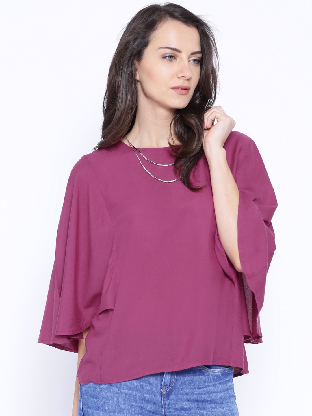 

Tokyo Talkies Purple Top