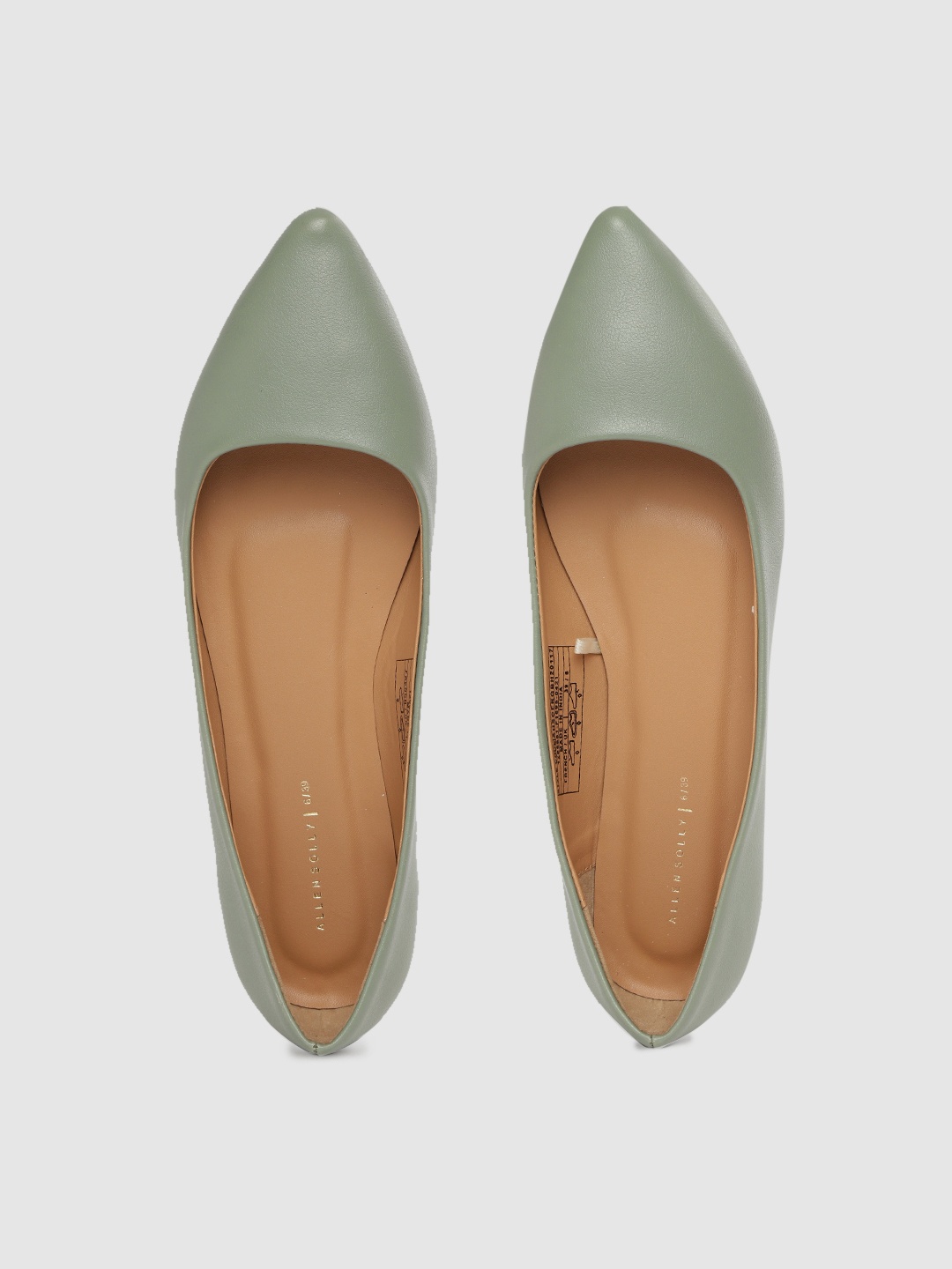 

Allen Solly Women Green Solid Ballerinas