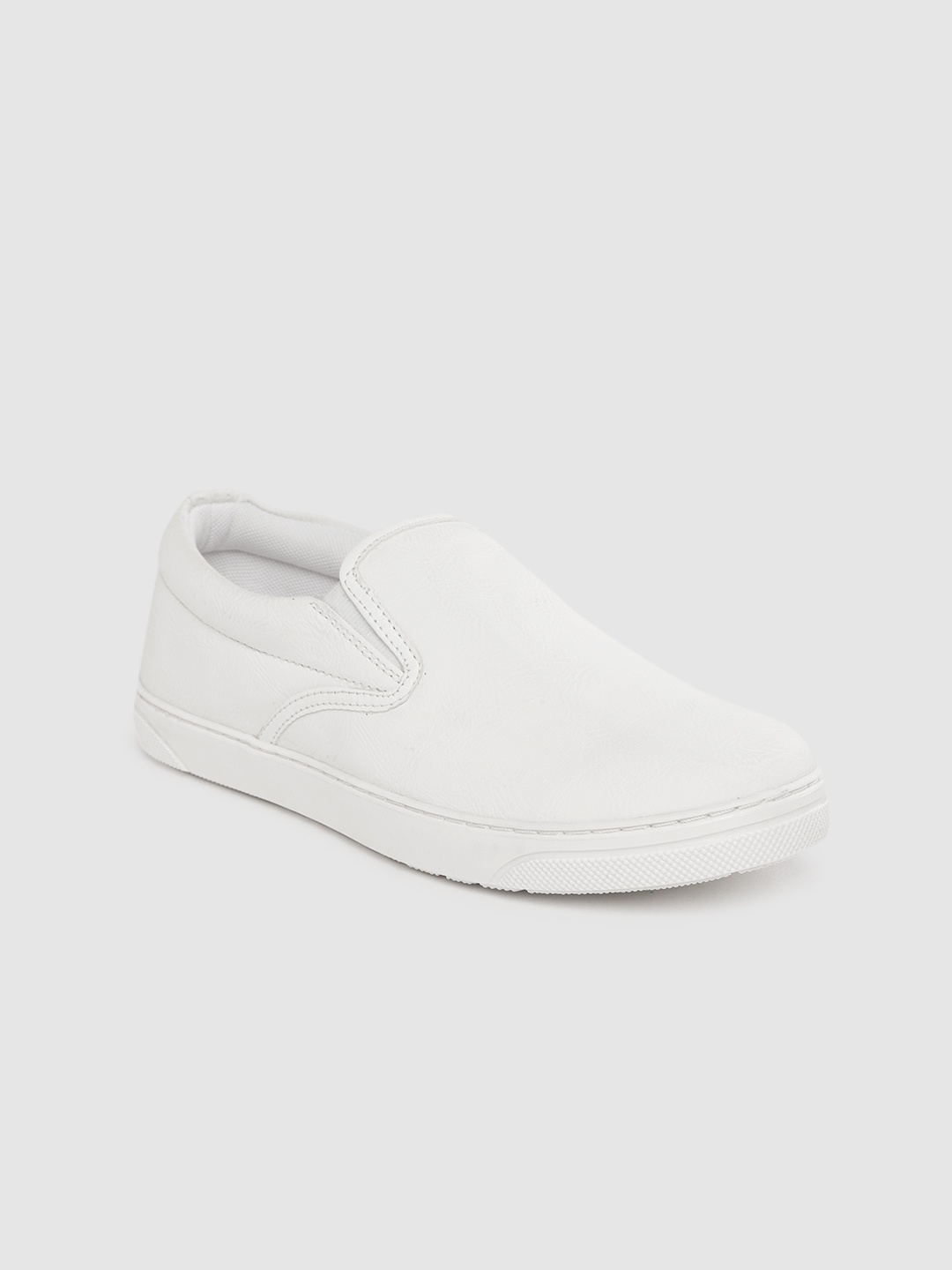 

Allen Solly Women White Solid Slip-On Sneakers