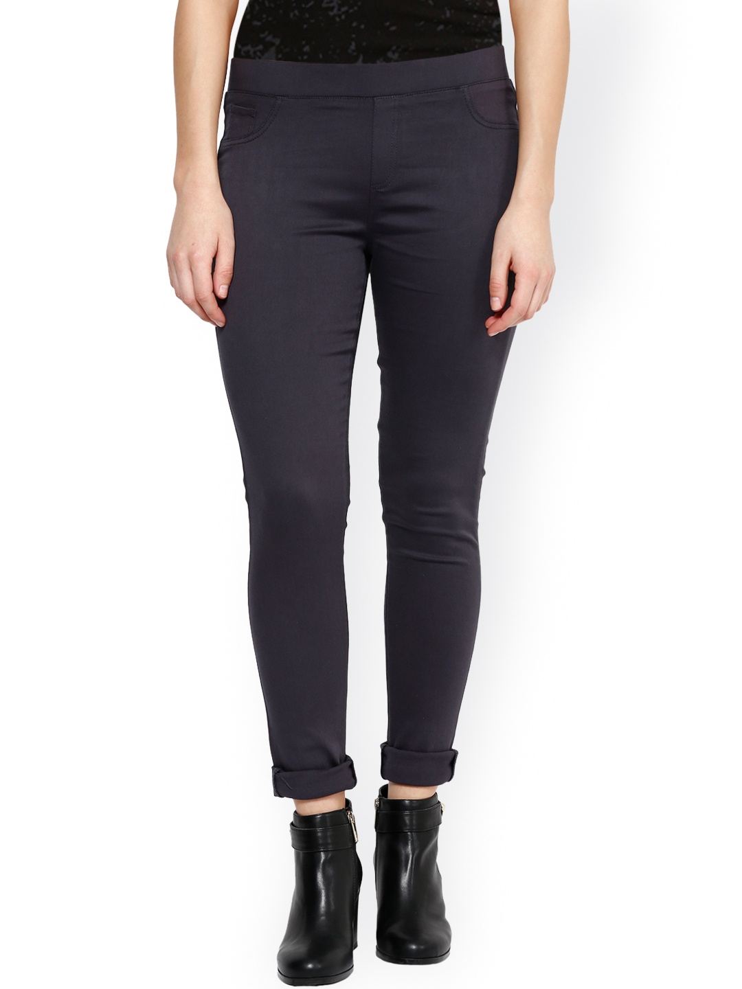 

PUNK Grey Slim Trousers