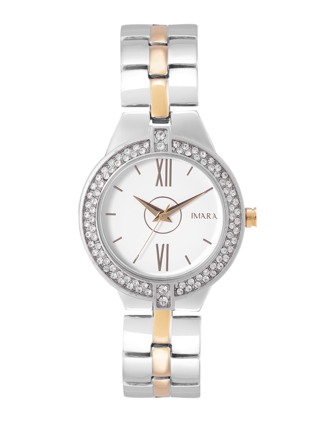 

IMARA Women White Bracelet Style Straps Analogue Watch 035-A