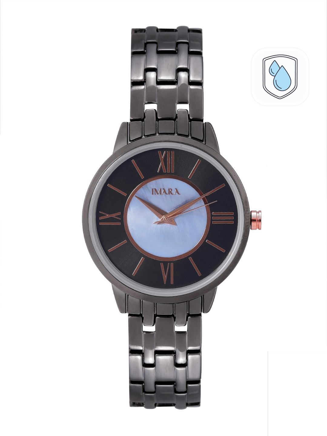 

IMARA Women Black & Black Analogue Watch Imara029, Blue