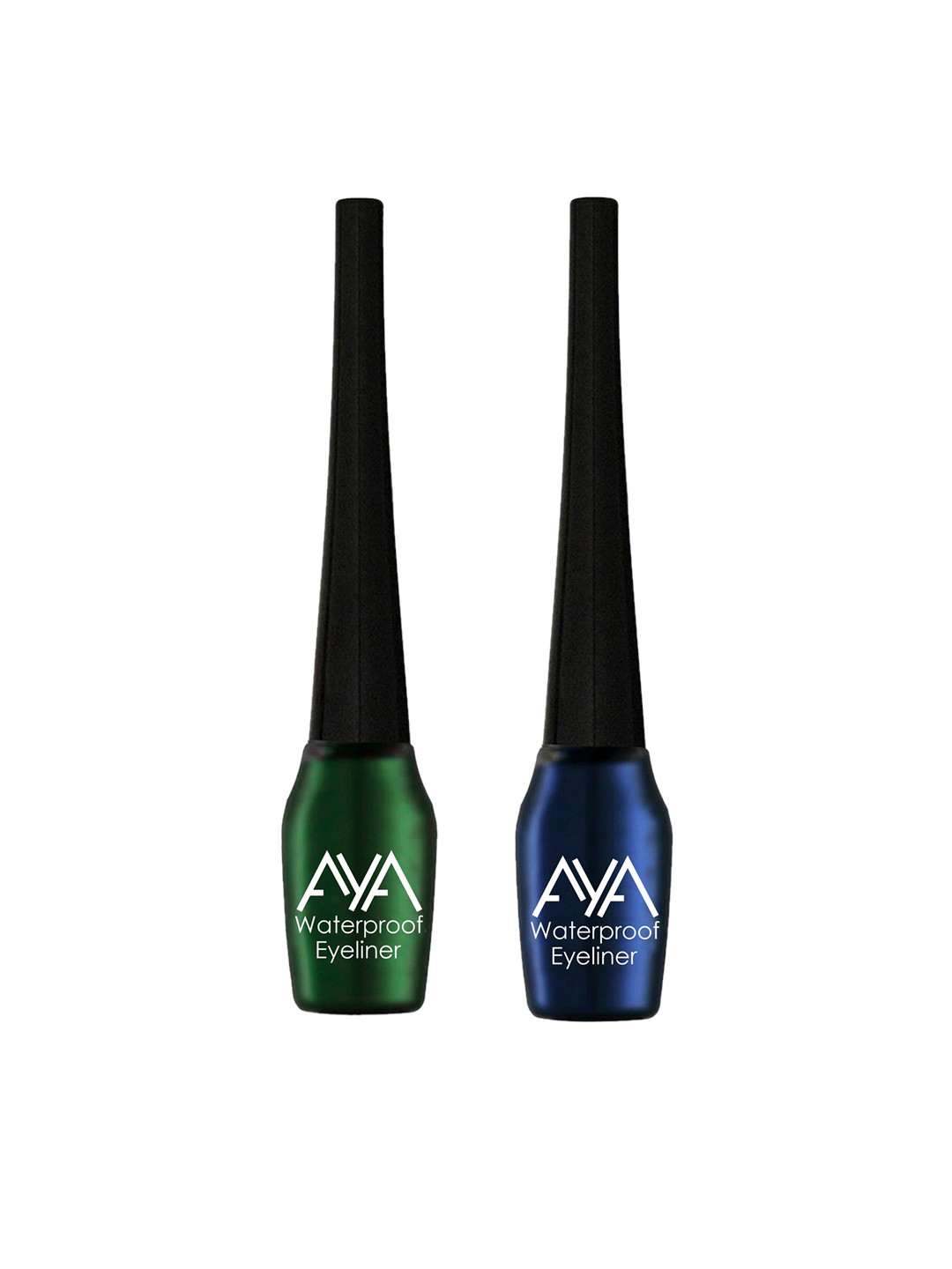 

AYA Set of 2 Waterproof Eyeliner - Green & Blue - 5 ml each