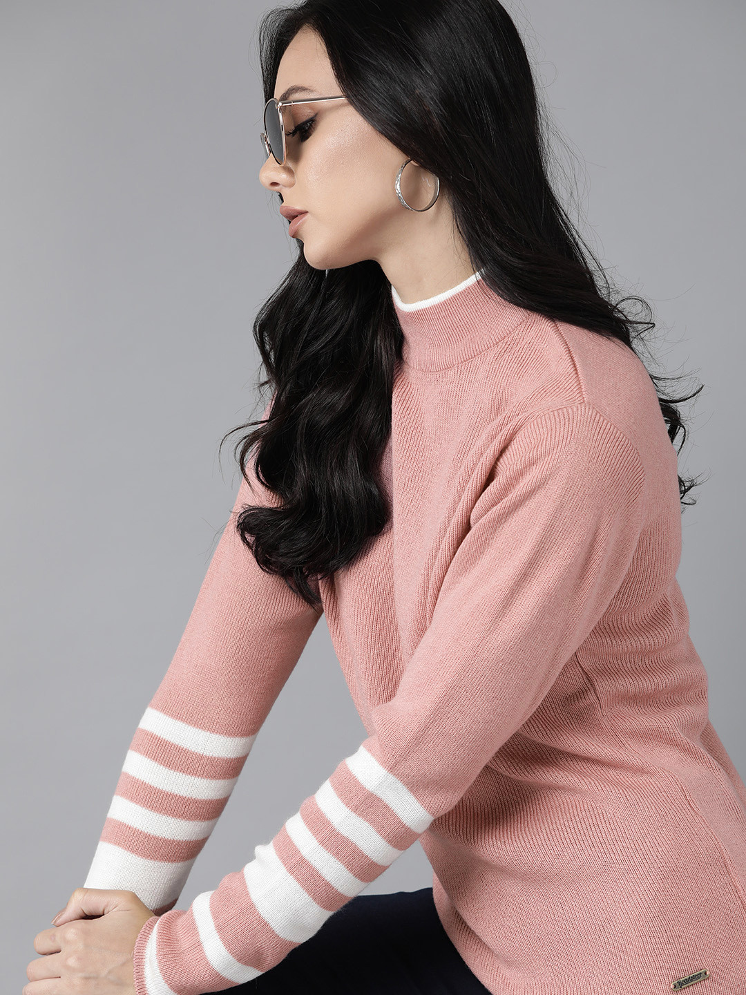 

Roadster Women Pink Pullover