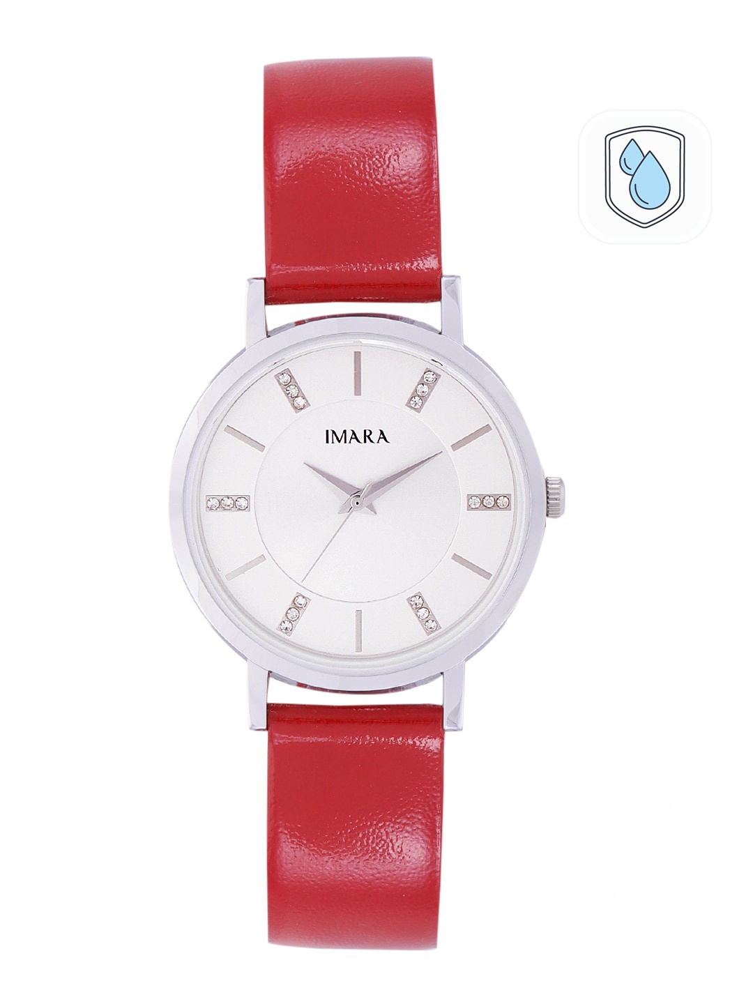 

IMARA Women White Analogue Watch Imara034-A