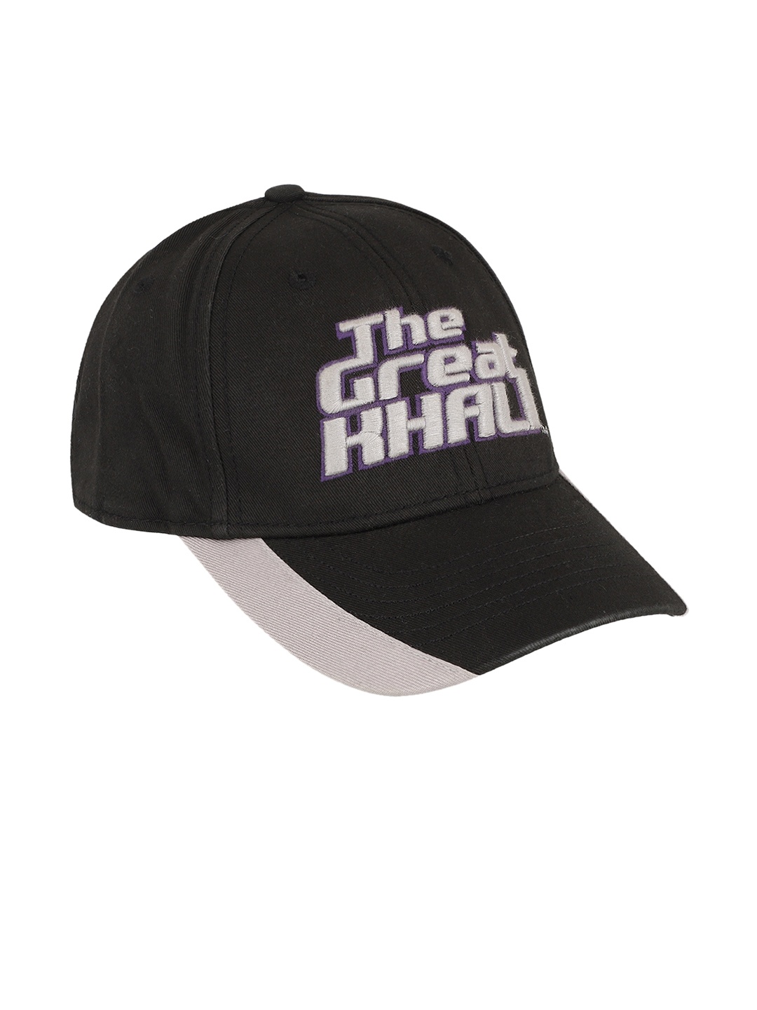 

Kids Ville Boys Black & Purple Cotton Baseball Cap